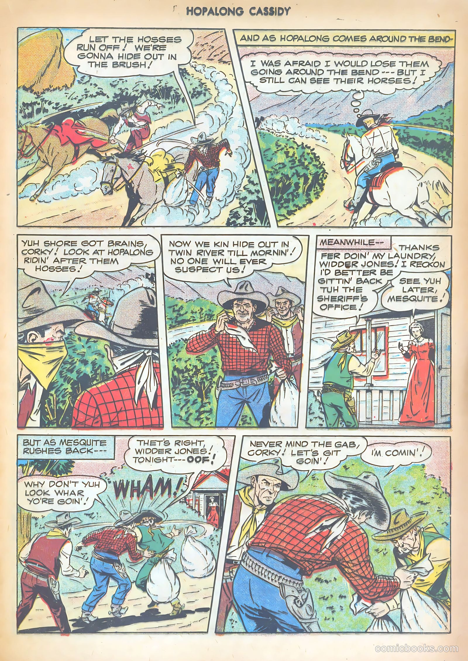 Hopalong Cassidy #17 — page 17 of 52