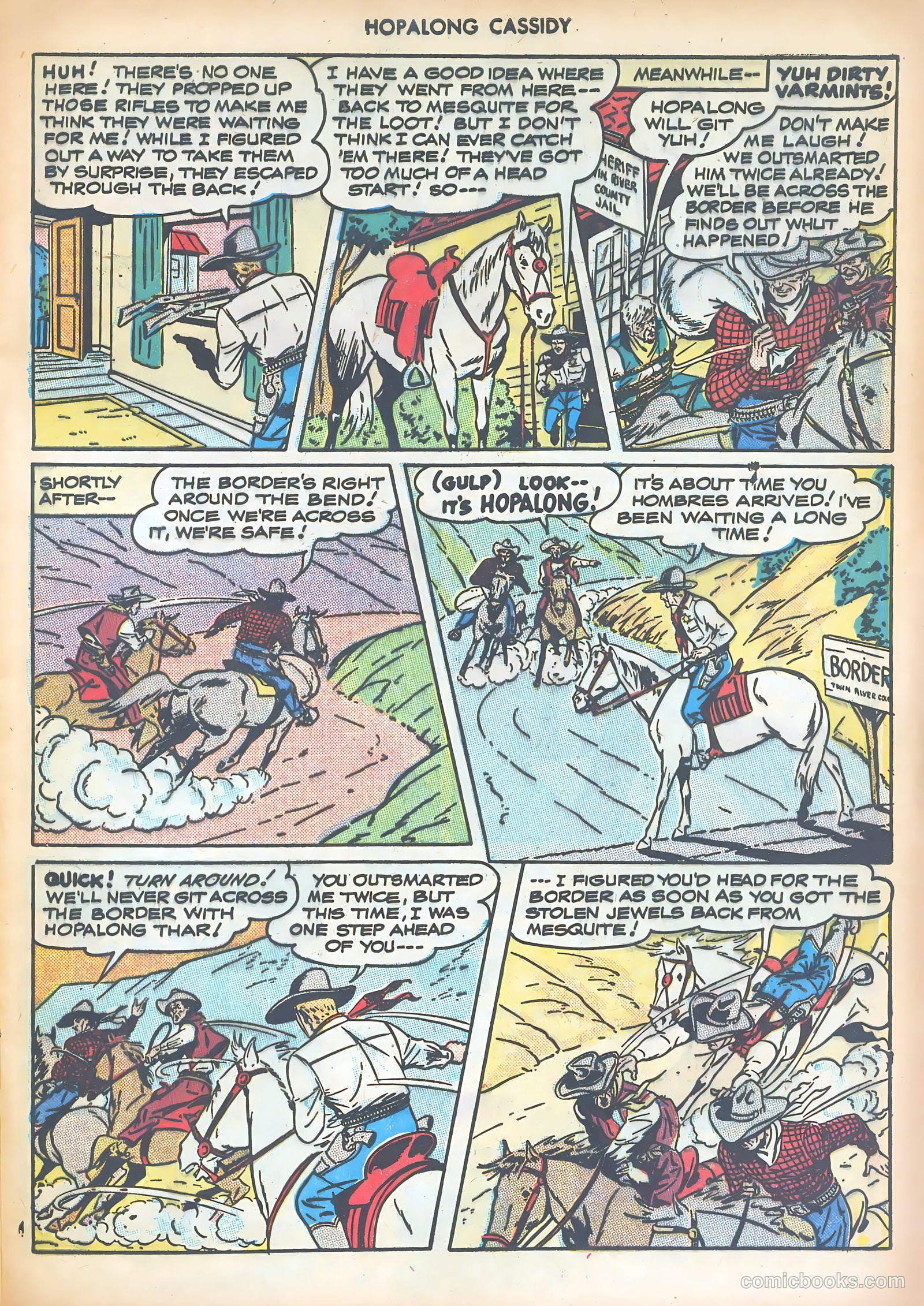 Hopalong Cassidy #17 — page 21 of 52