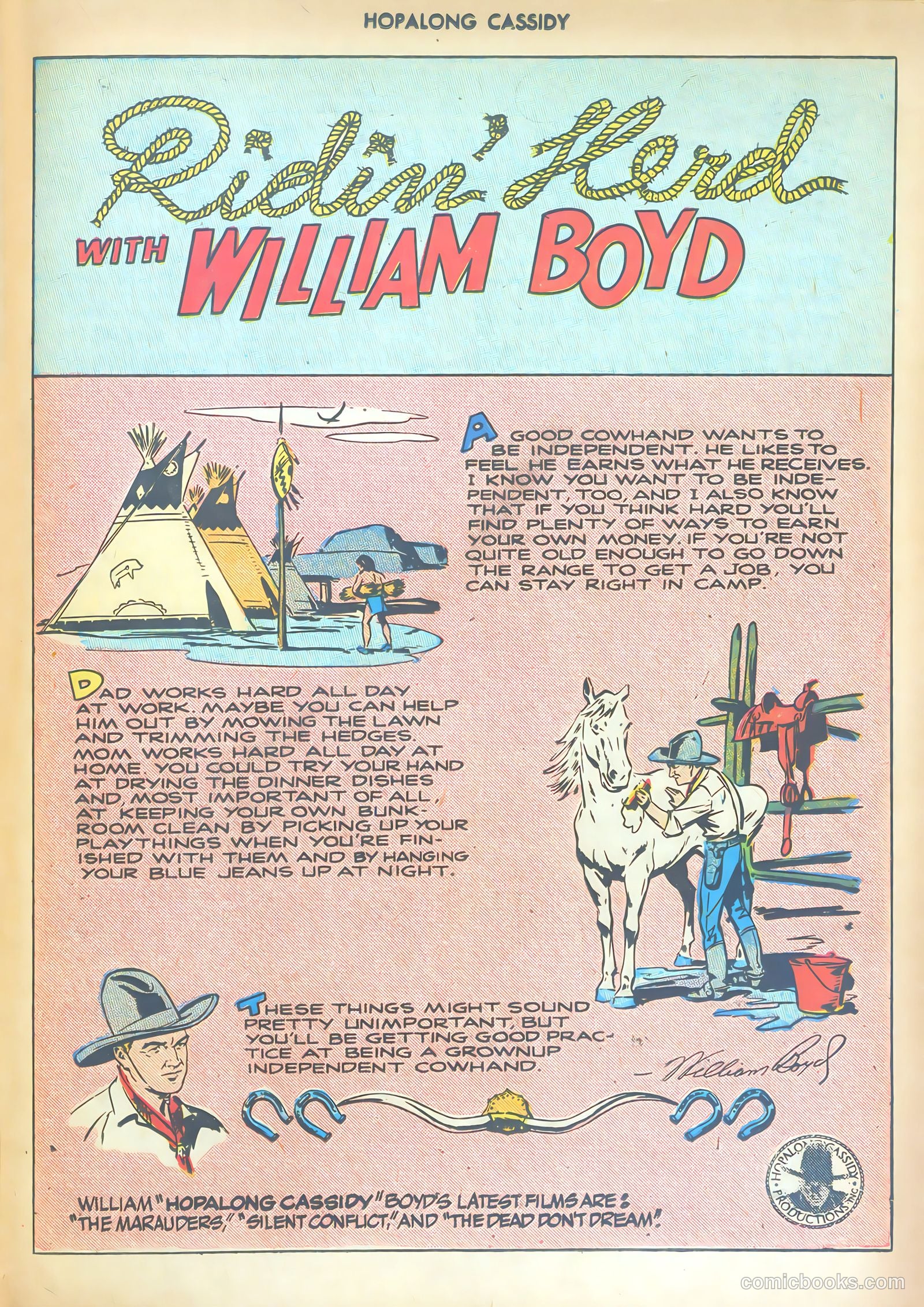 Hopalong Cassidy #17 — page 35 of 52