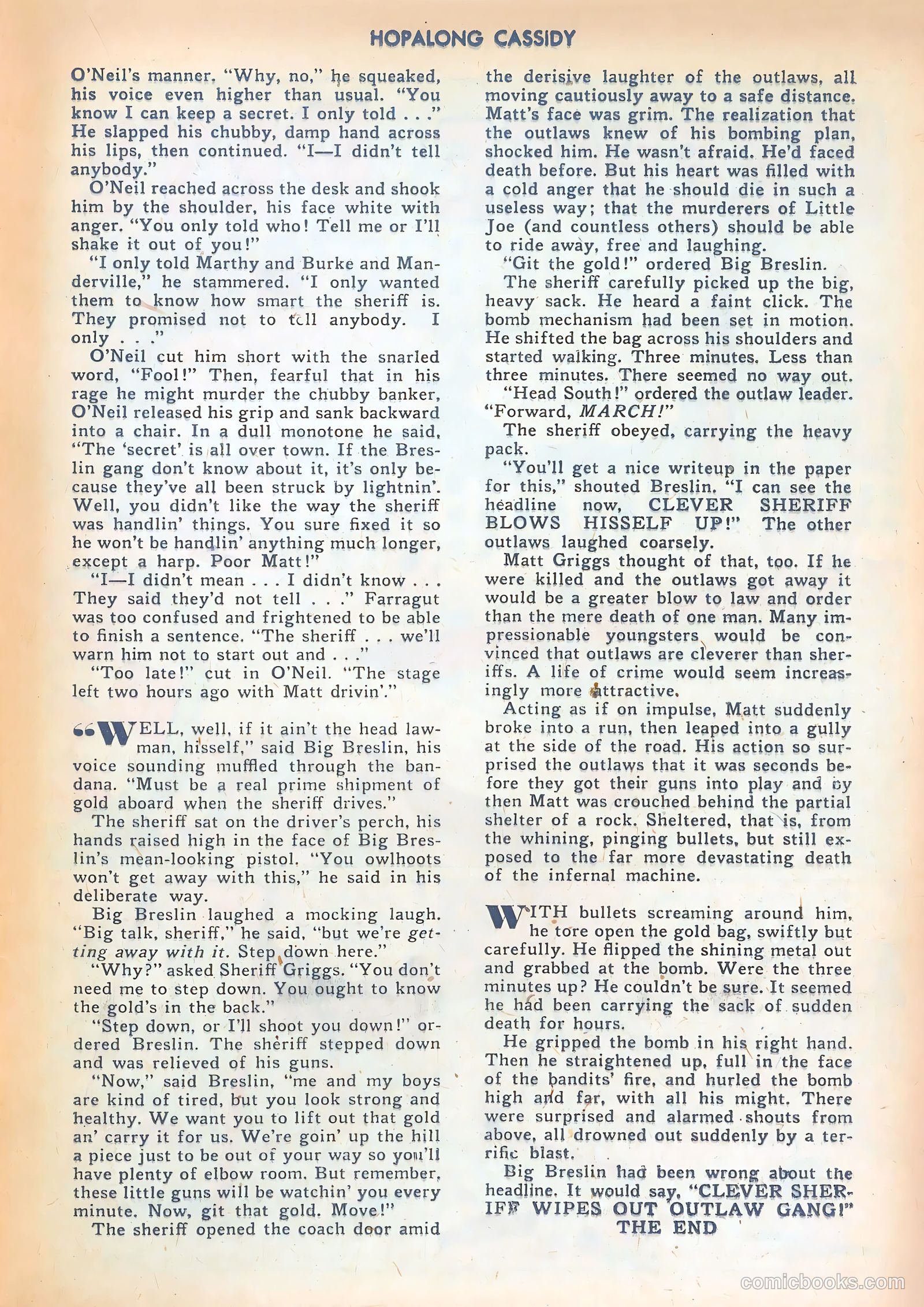 Hopalong Cassidy #17 — page 37 of 52