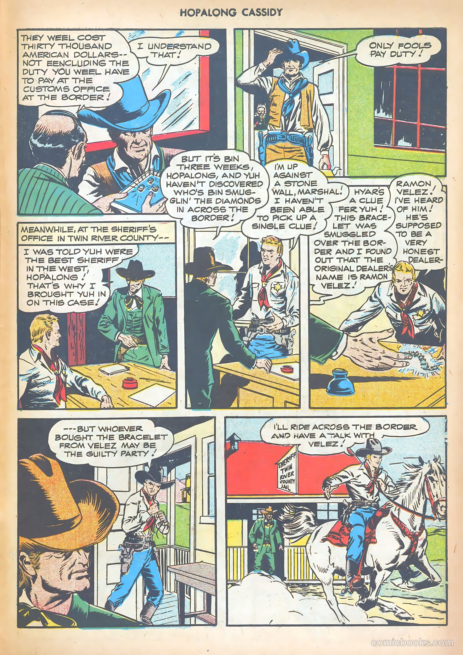 Hopalong Cassidy #17 — page 43 of 52