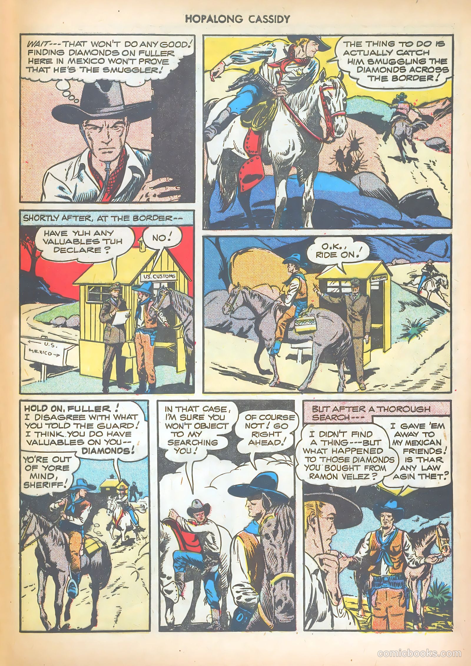 Hopalong Cassidy #17 — page 45 of 52