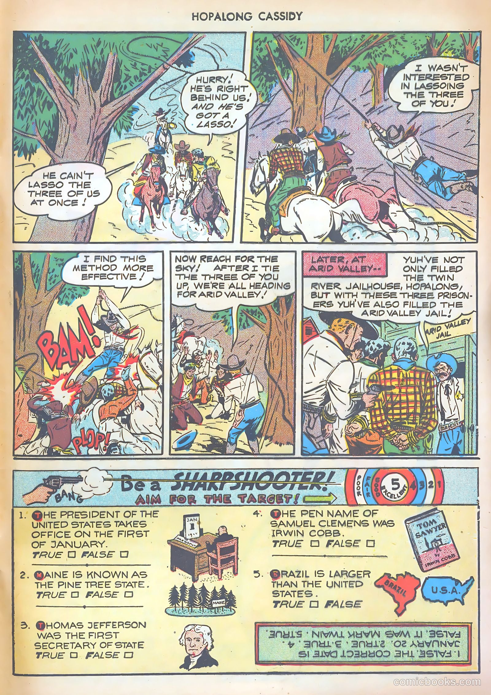 Hopalong Cassidy #18 — page 49 of 52