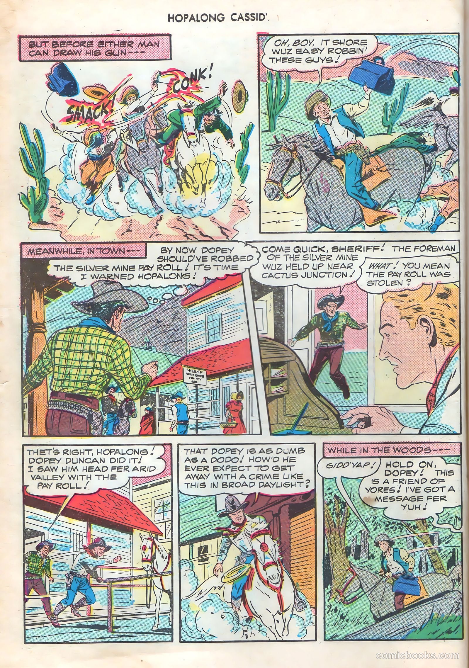 Hopalong Cassidy #19 — page 6 of 52