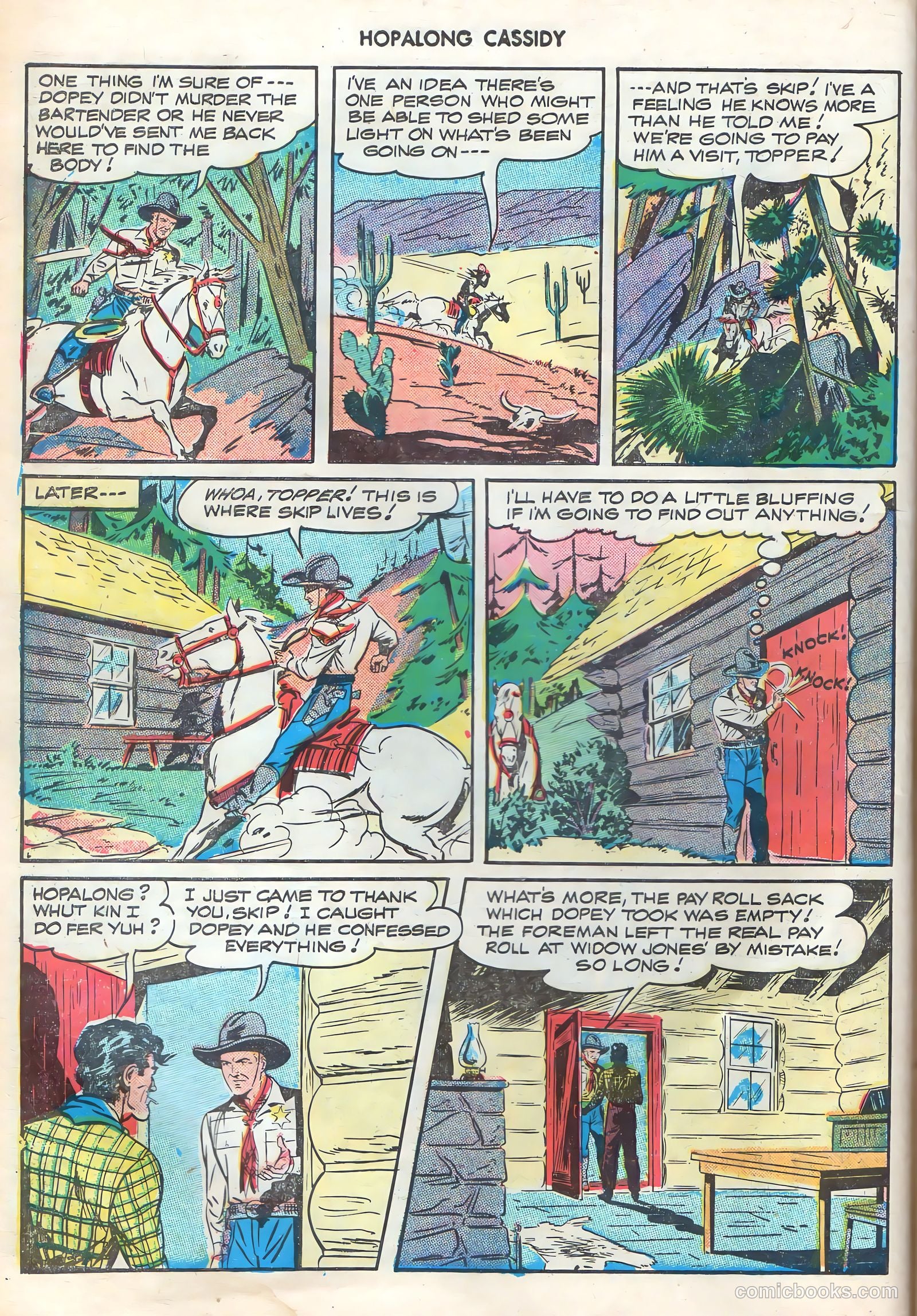 Hopalong Cassidy #19 — page 10 of 52