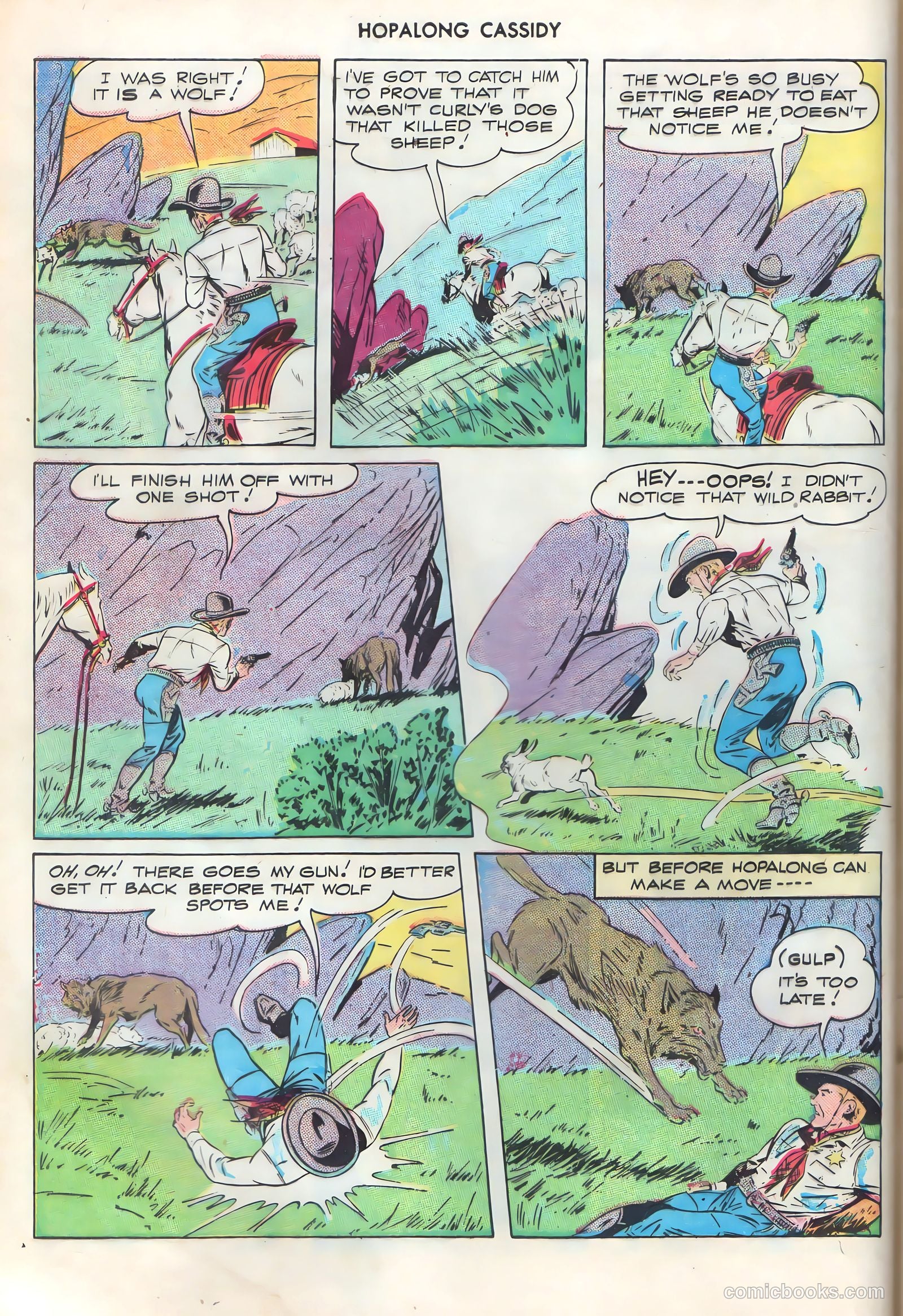 Hopalong Cassidy #19 — page 20 of 52