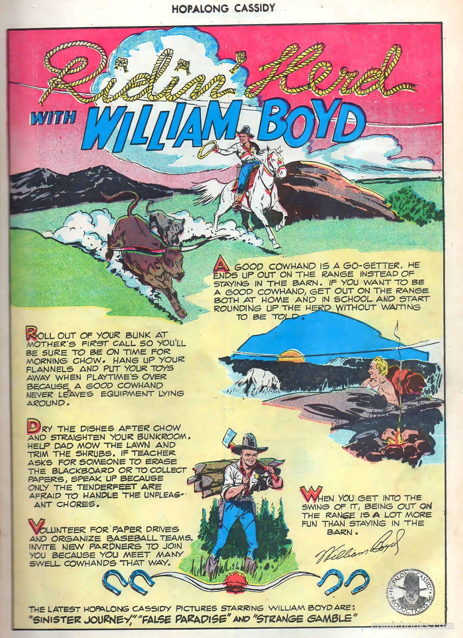 Hopalong Cassidy #19 — page 23 of 52