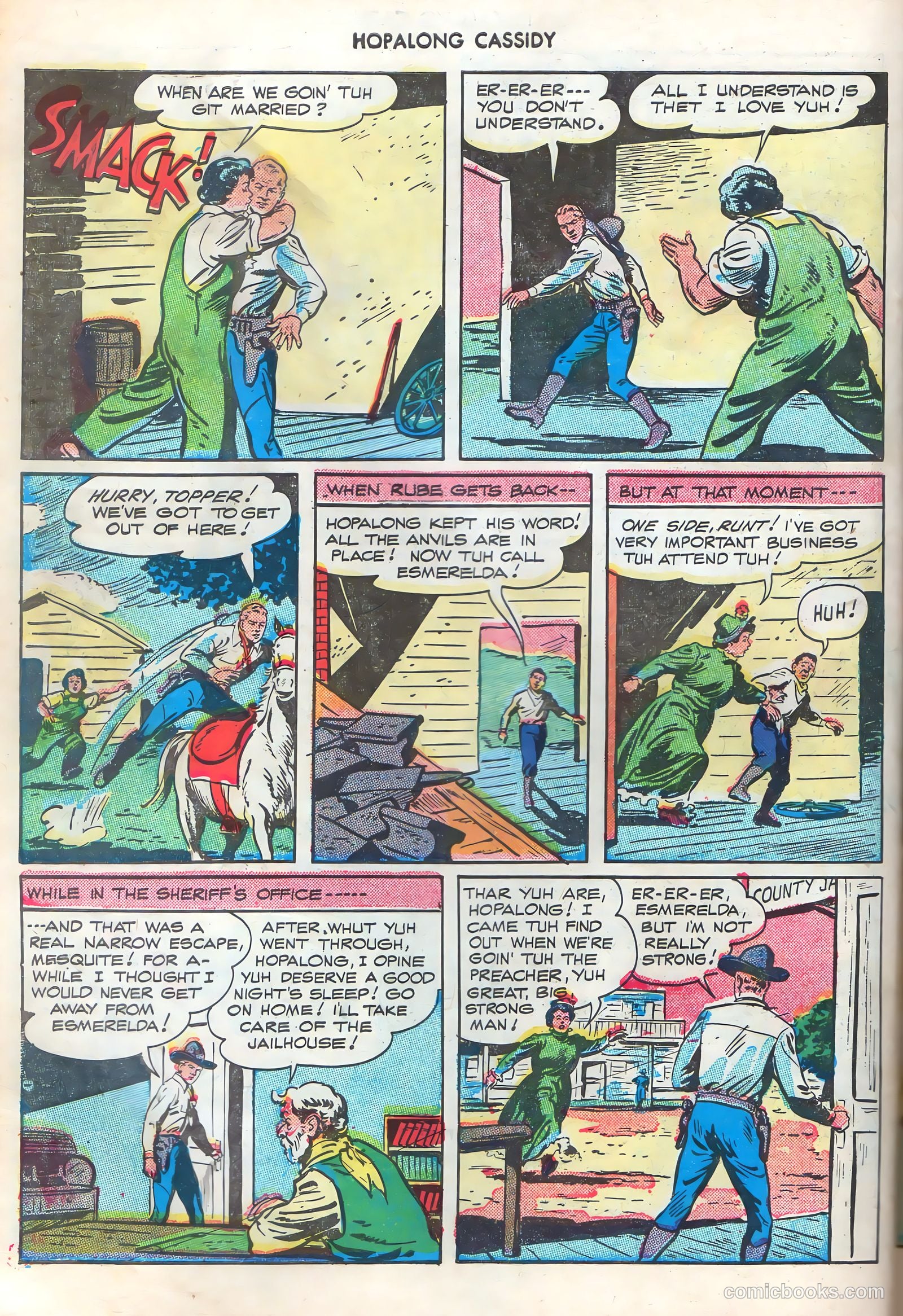 Hopalong Cassidy #19 — page 34 of 52