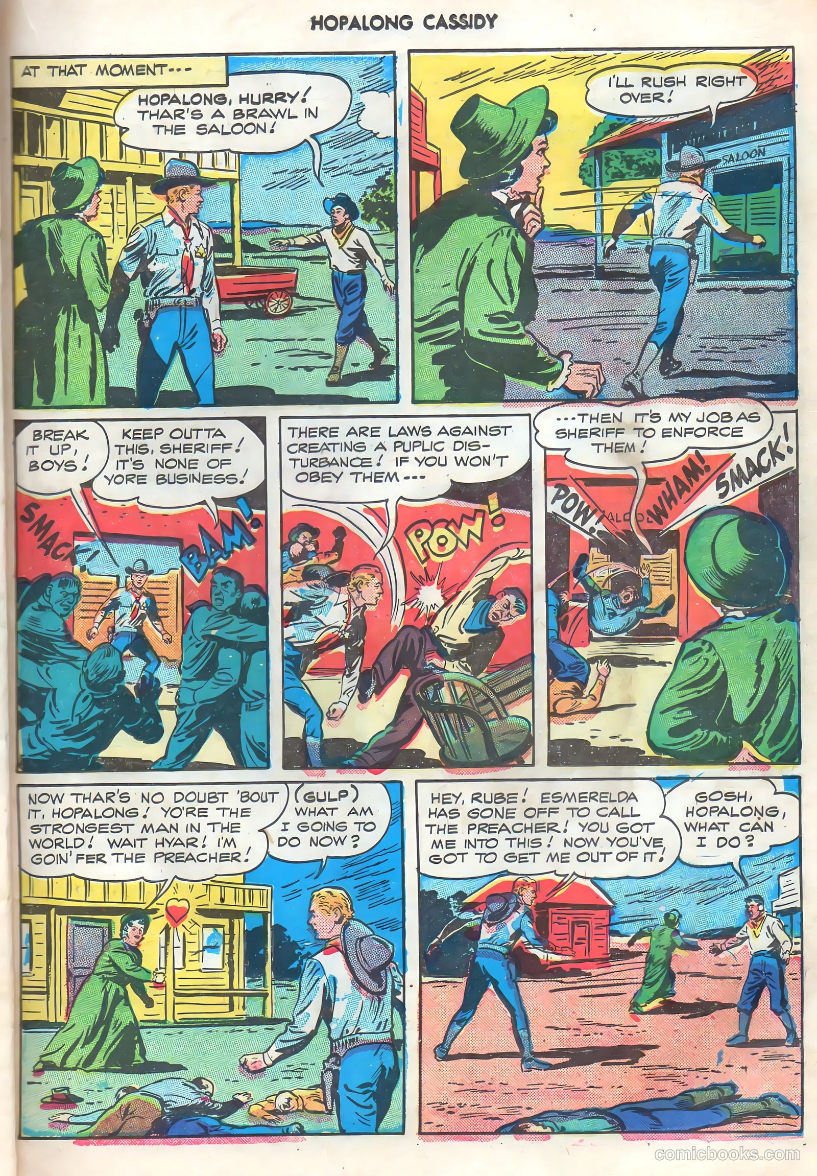 Hopalong Cassidy #19 — page 35 of 52