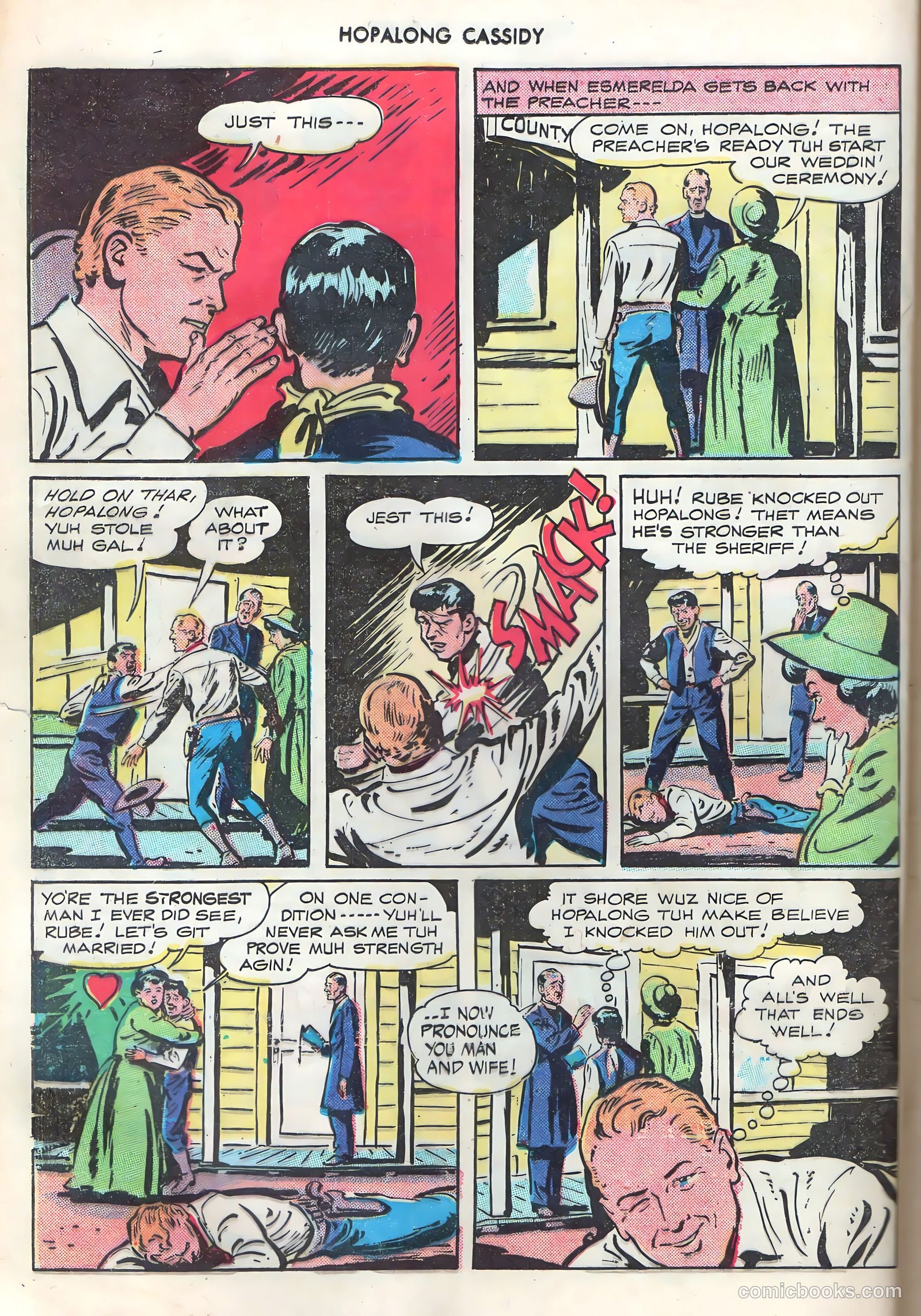 Hopalong Cassidy #19 — page 36 of 52
