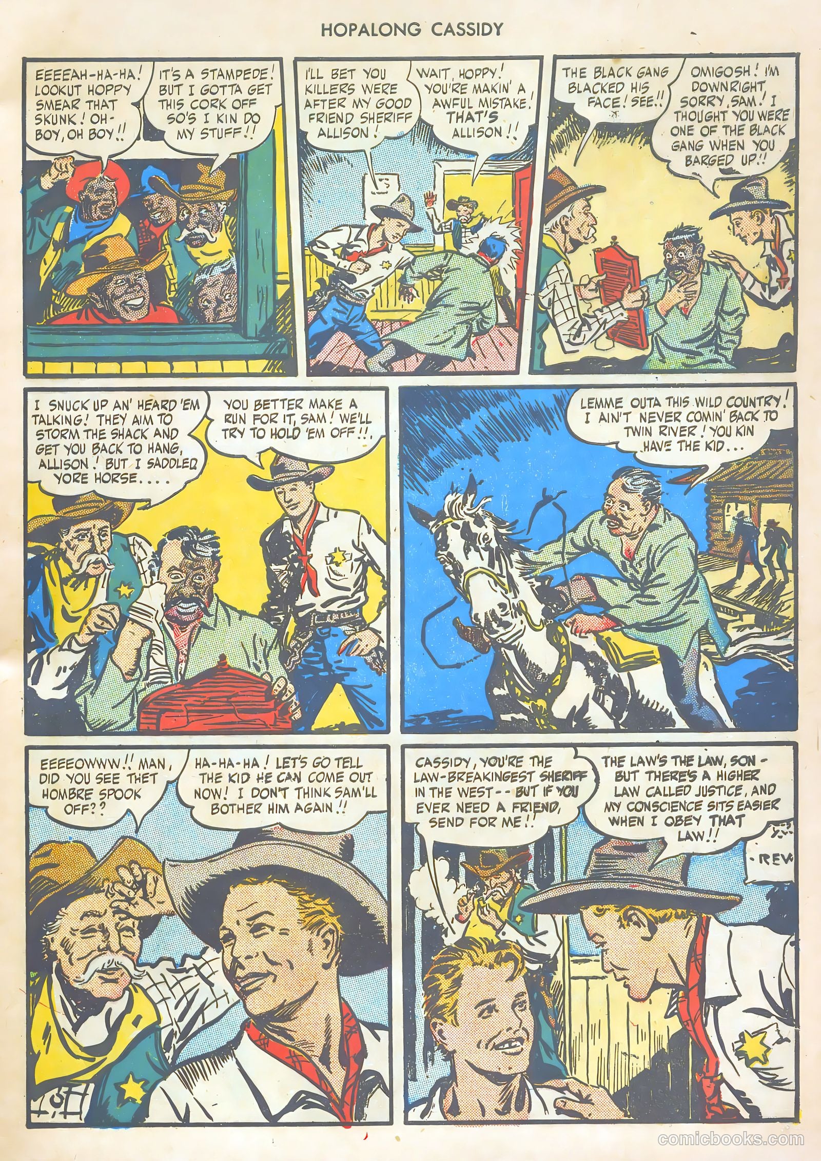 Hopalong Cassidy #2 — page 9 of 68