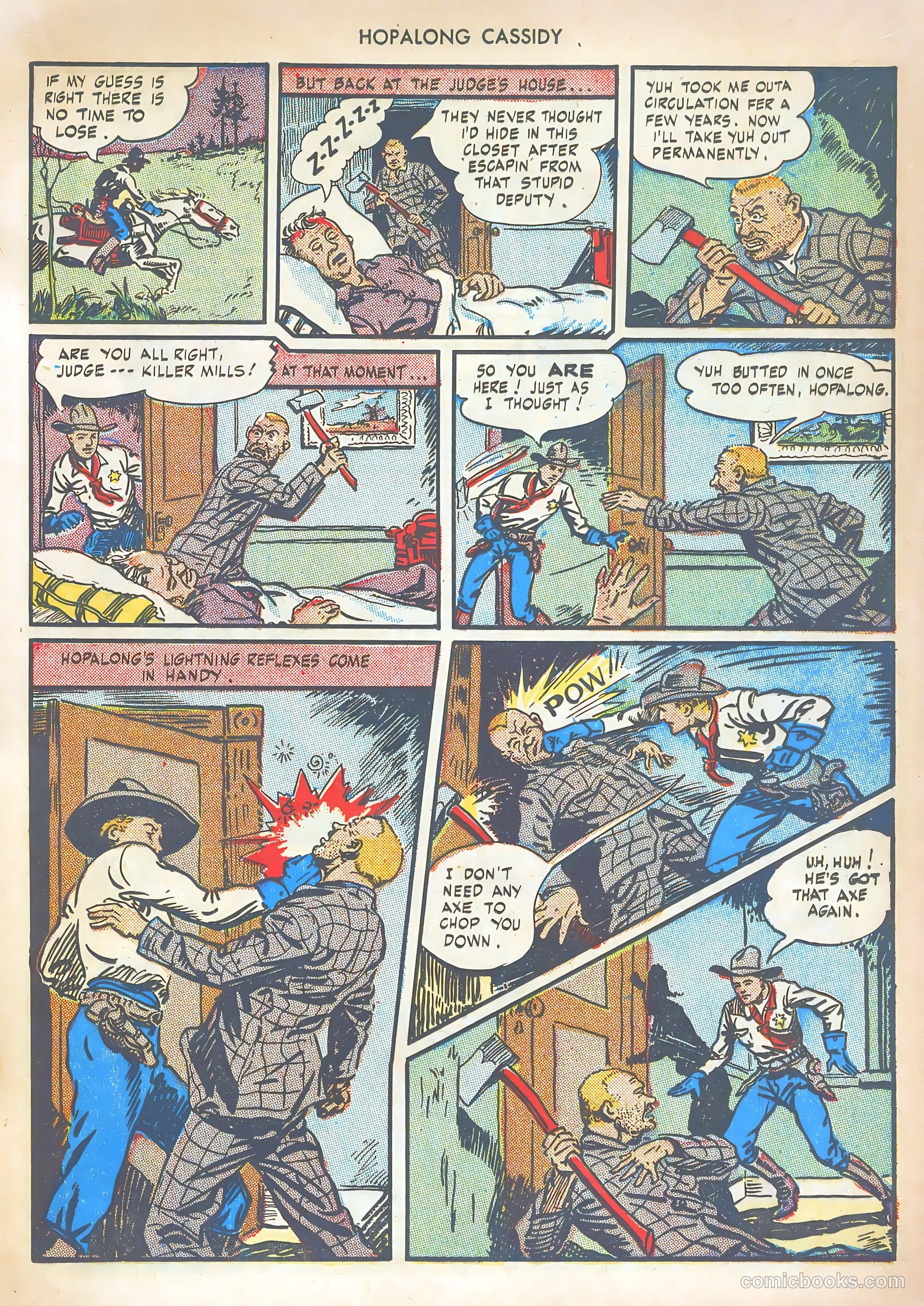 Hopalong Cassidy #2 — page 33 of 68