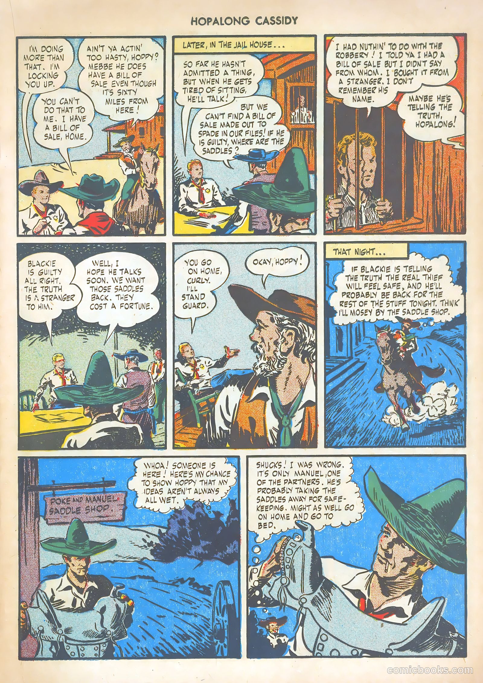 Hopalong Cassidy #2 — page 37 of 68