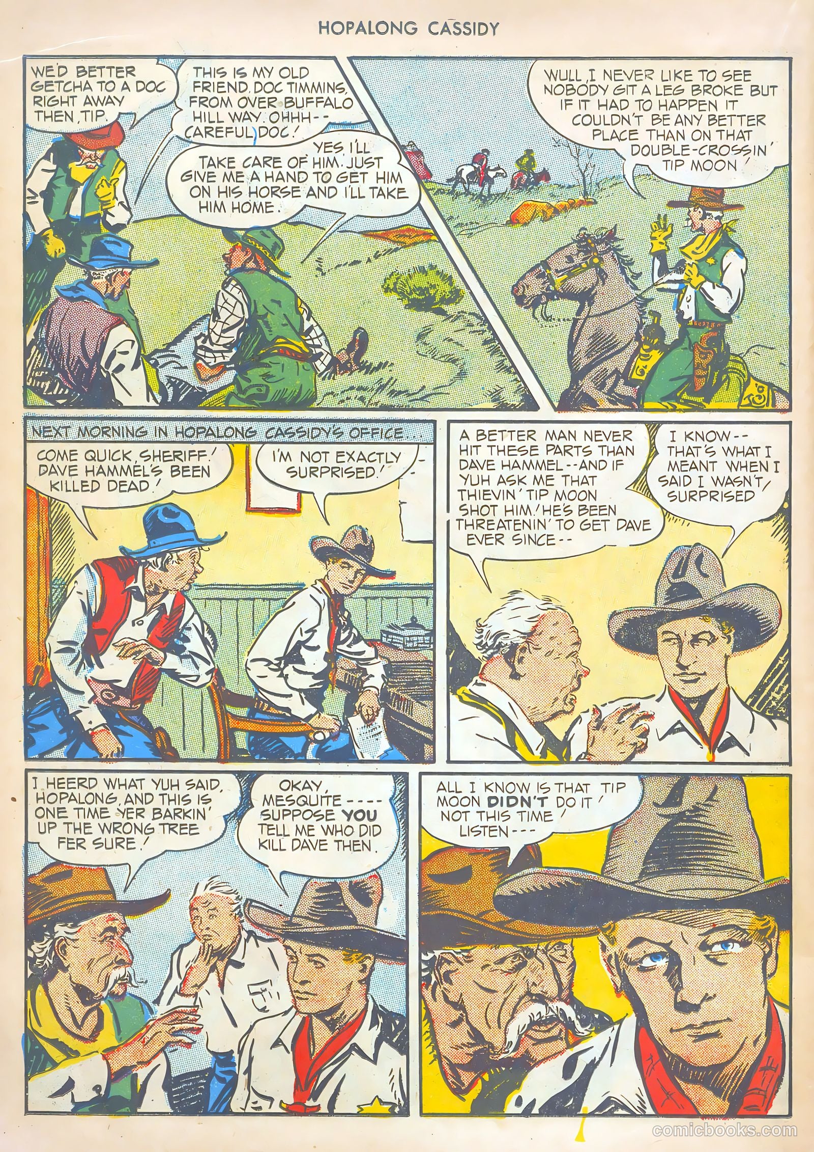 Hopalong Cassidy #2 — page 54 of 68