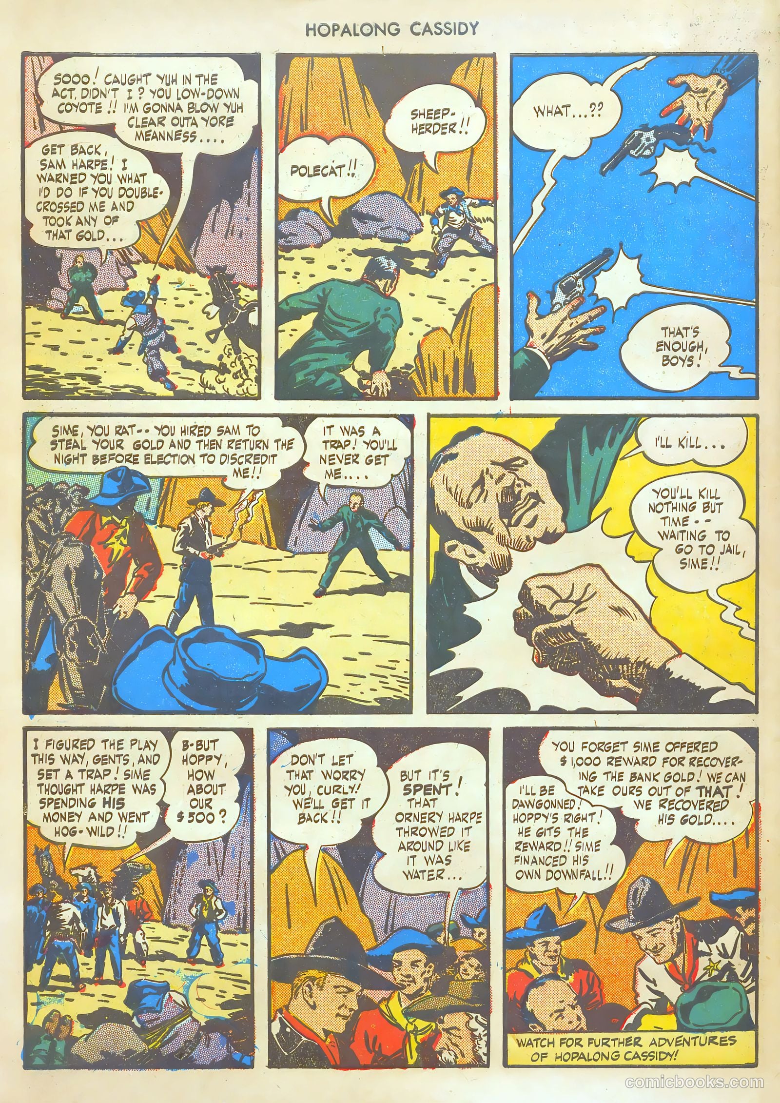 Hopalong Cassidy #2 — page 66 of 68