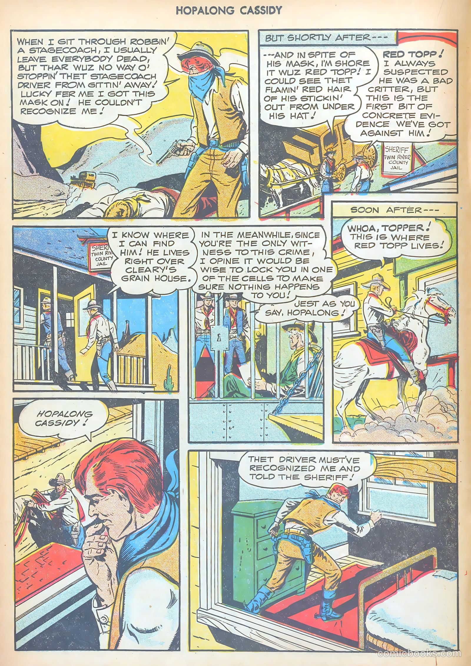 Hopalong Cassidy #20 — page 18 of 52