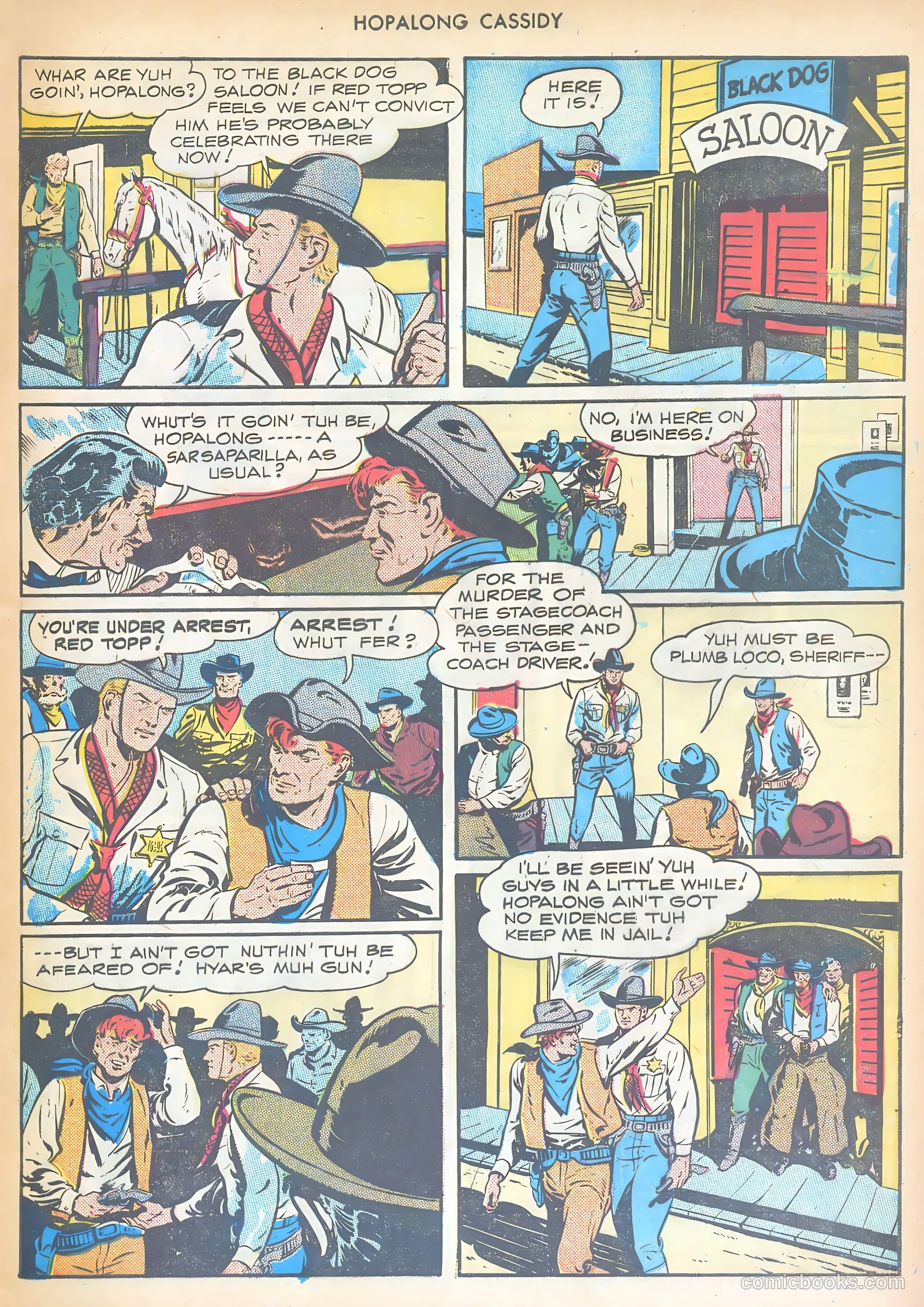 Hopalong Cassidy #20 — page 21 of 52