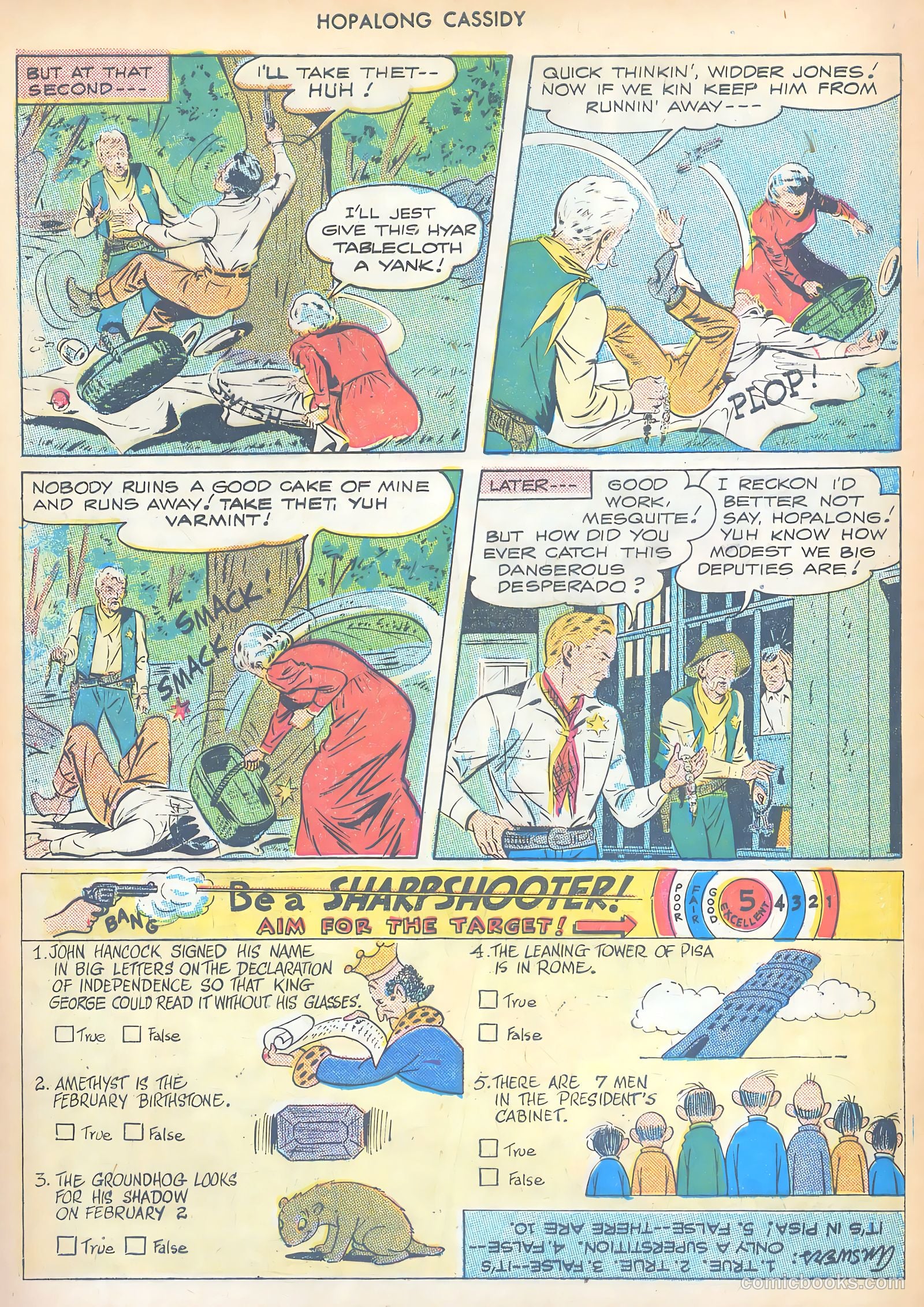 Hopalong Cassidy #20 — page 32 of 52