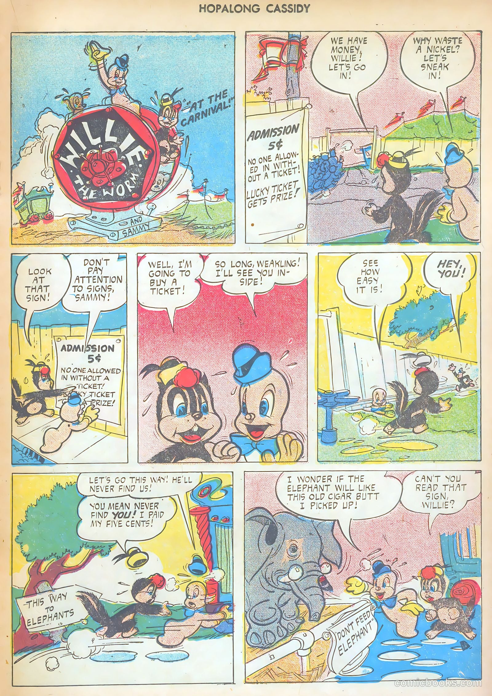 Hopalong Cassidy #20 — page 35 of 52