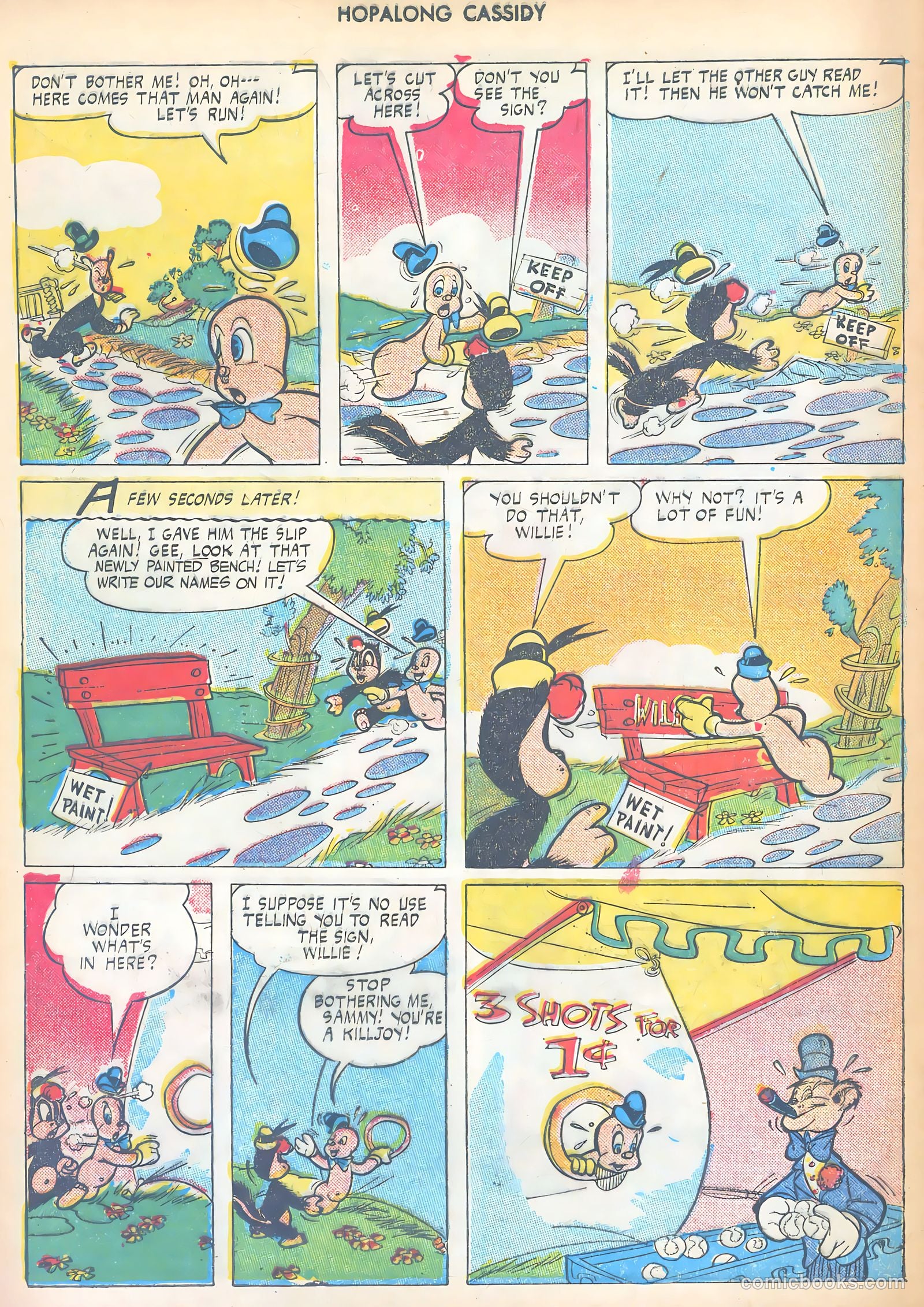 Hopalong Cassidy #20 — page 36 of 52