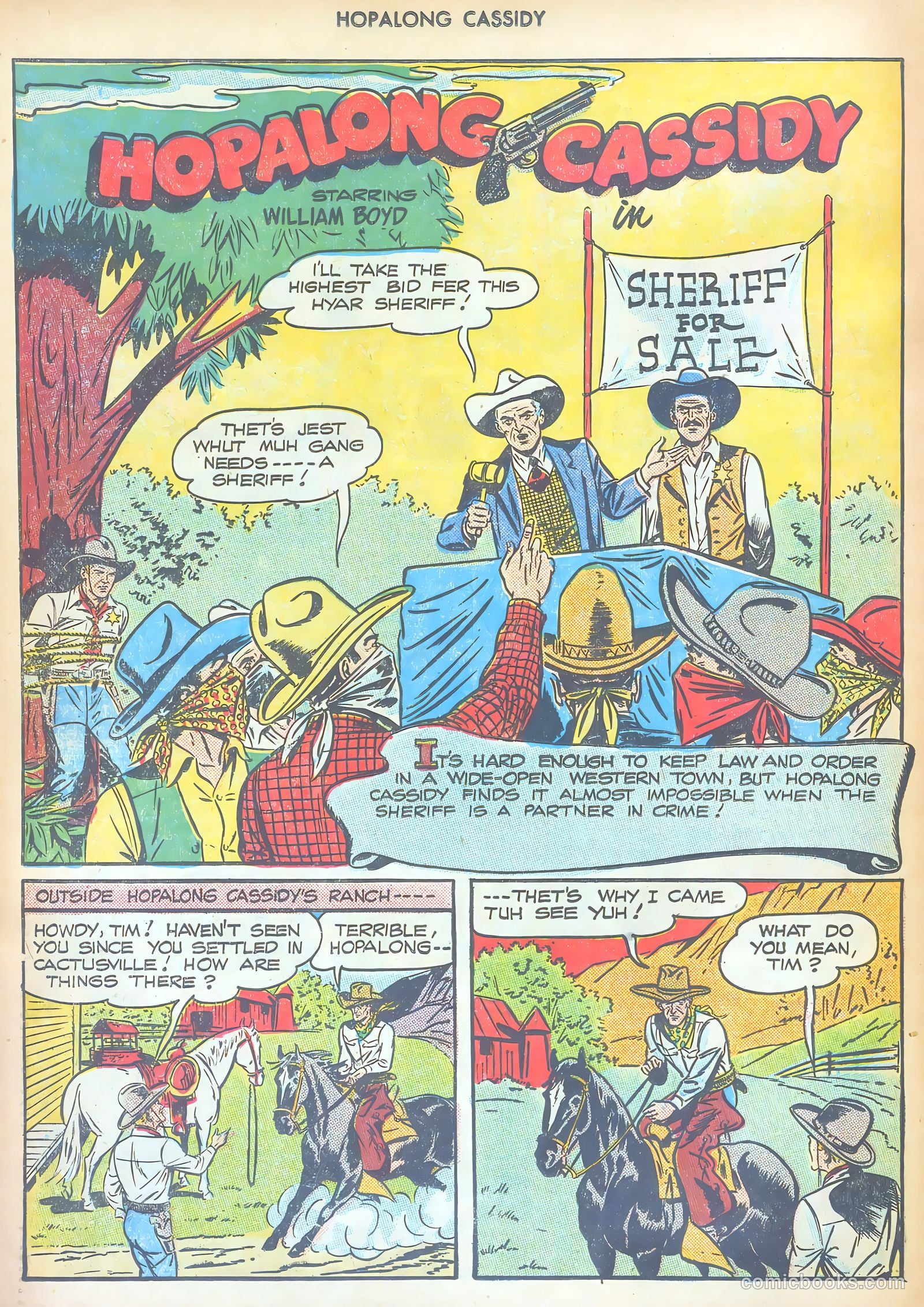 Hopalong Cassidy #20 — page 42 of 52