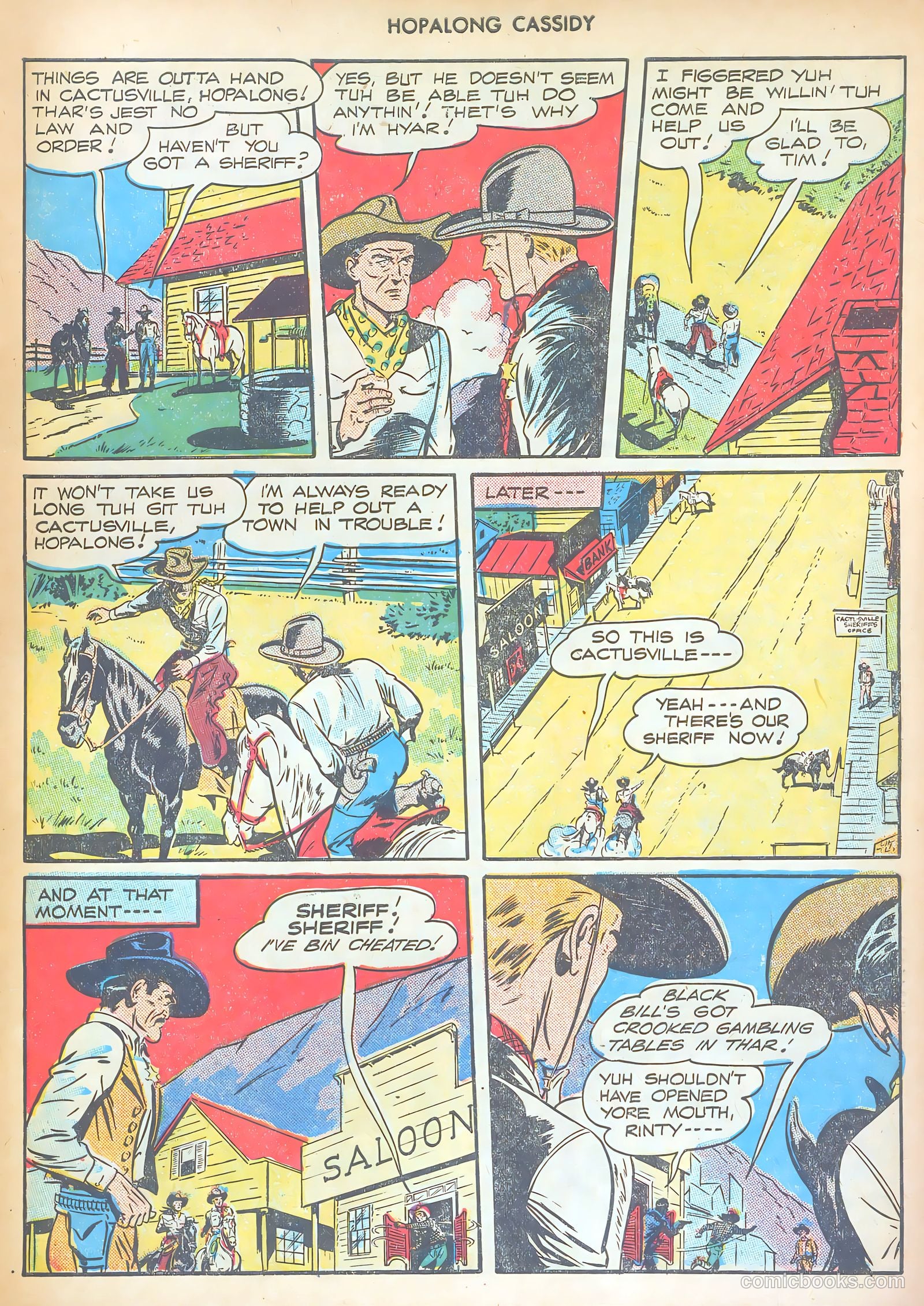 Hopalong Cassidy #20 — page 43 of 52