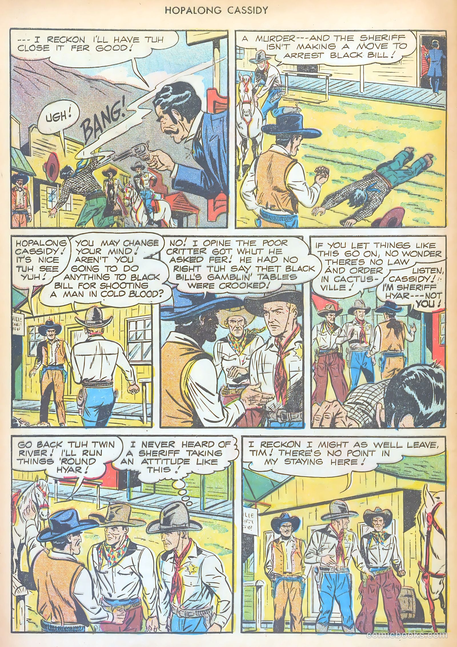 Hopalong Cassidy #20 — page 44 of 52