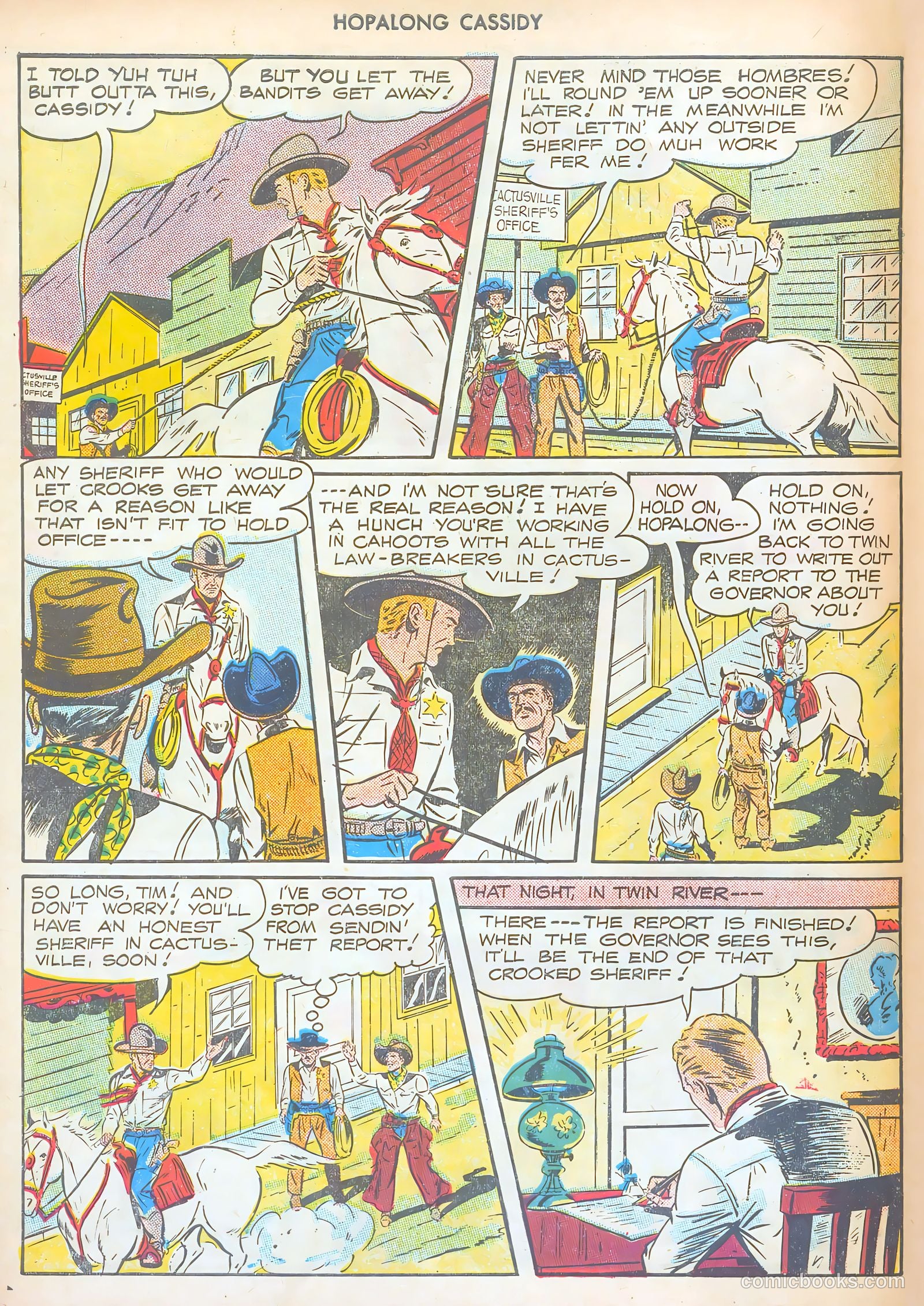 Hopalong Cassidy #20 — page 46 of 52