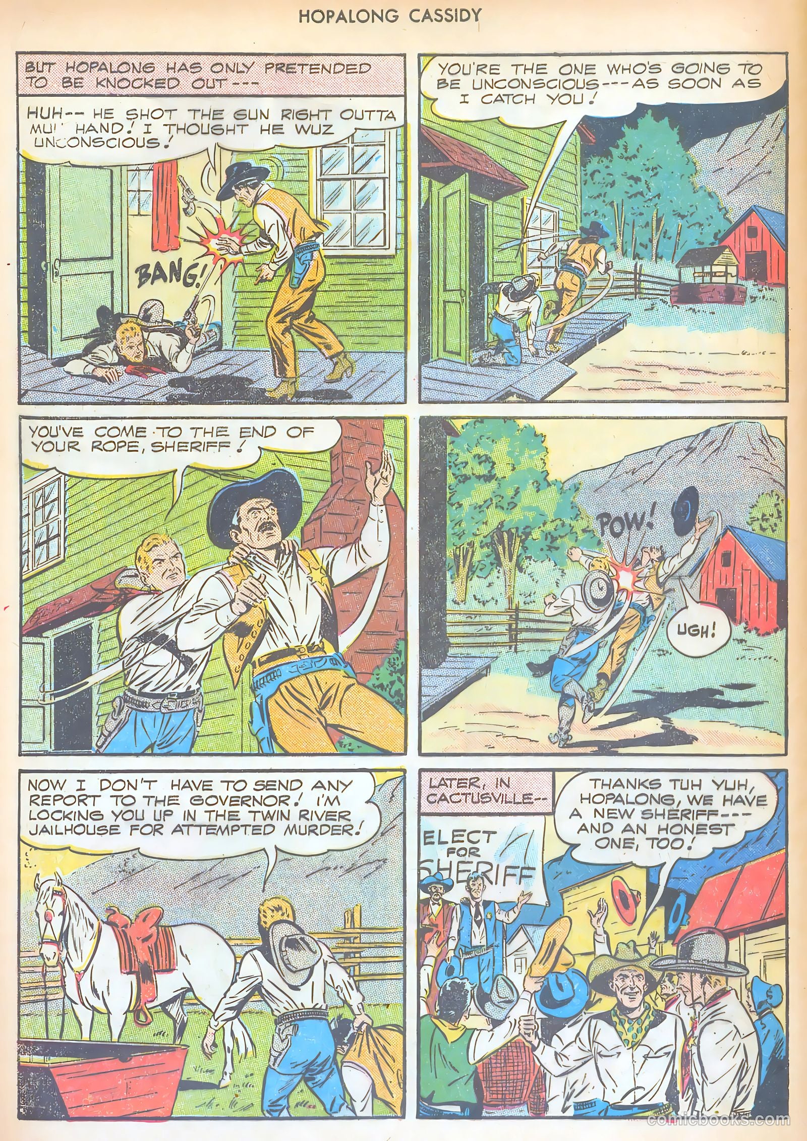 Hopalong Cassidy #20 — page 48 of 52