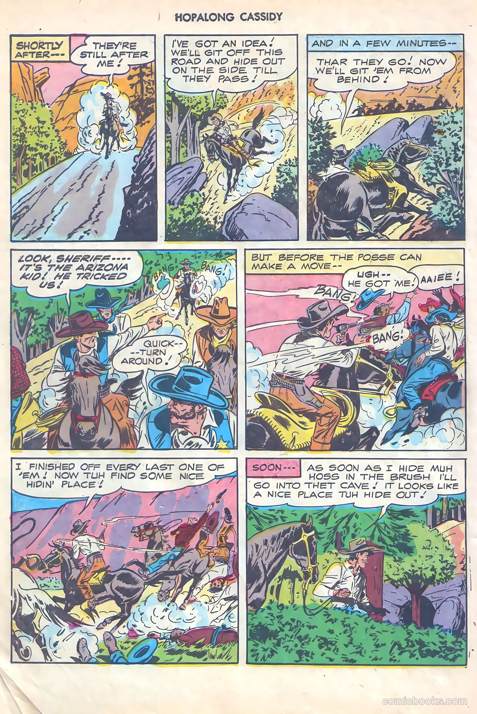 Hopalong Cassidy #21 — page 6 of 52