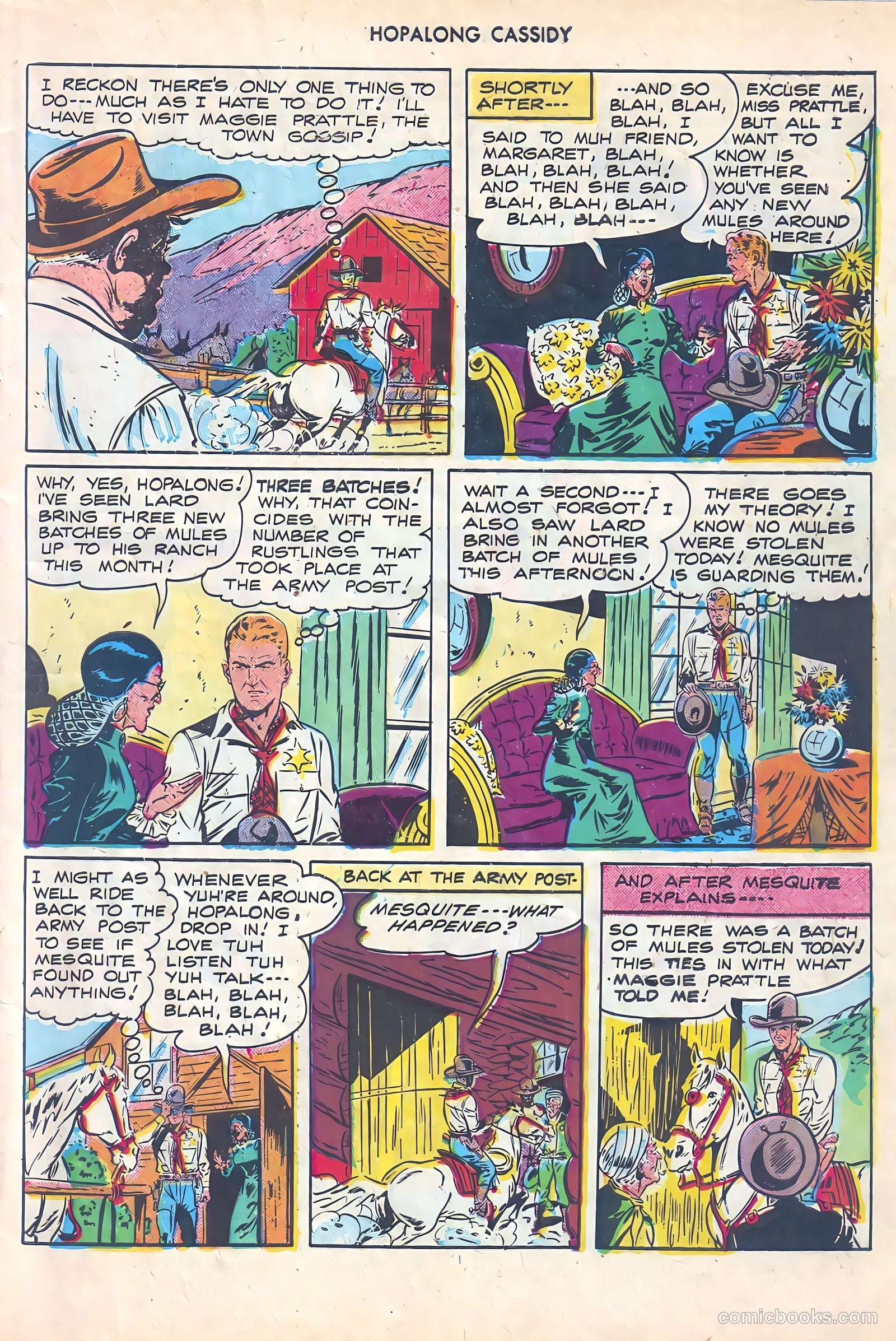 Hopalong Cassidy #21 — page 19 of 52