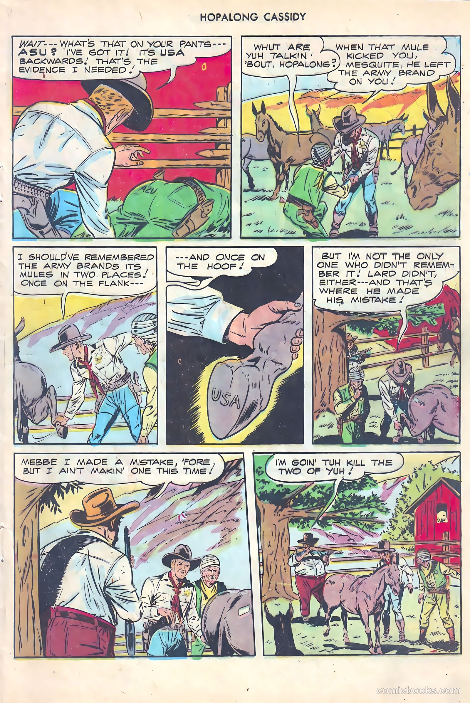 Hopalong Cassidy #21 — page 21 of 52