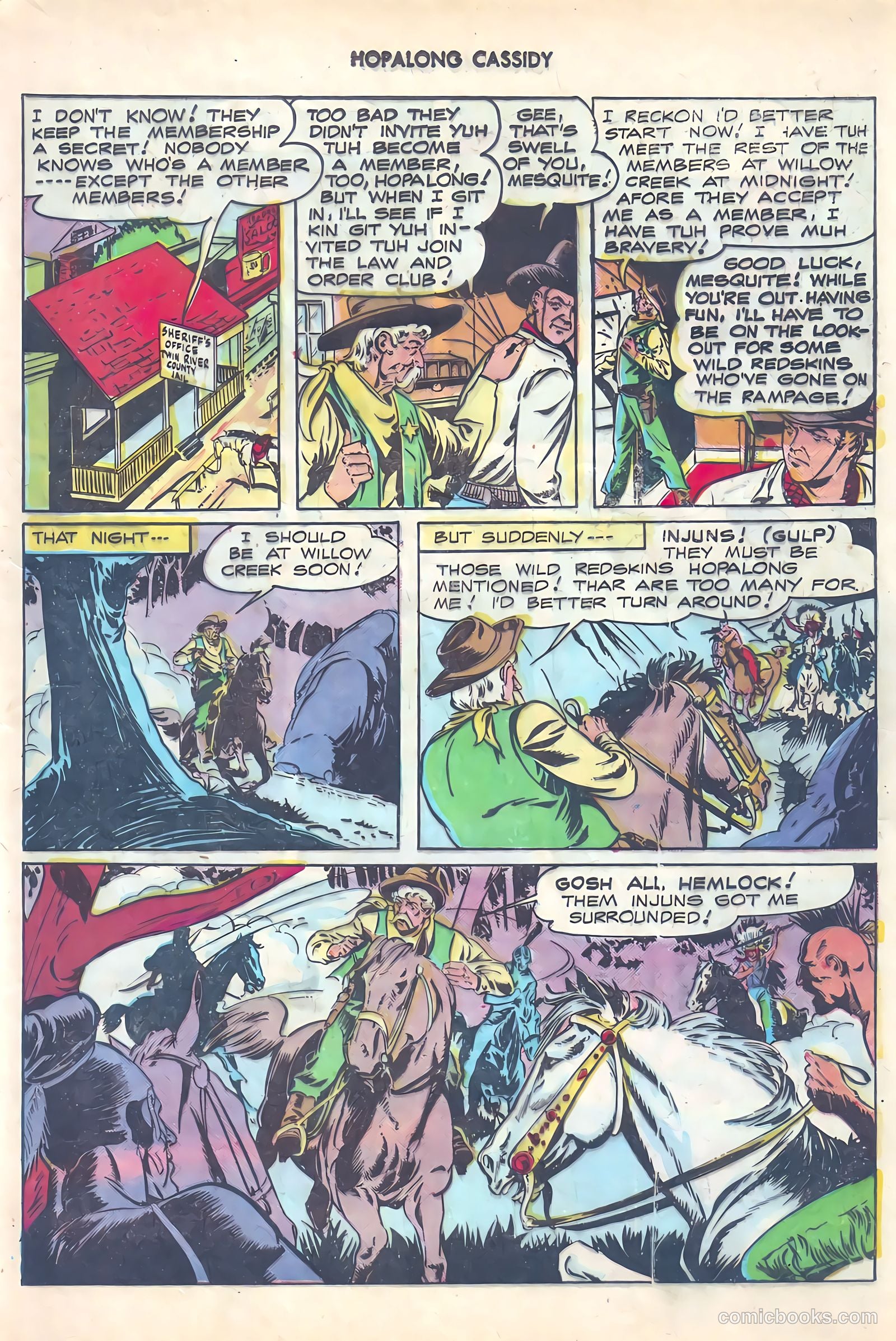 Hopalong Cassidy #21 — page 29 of 52