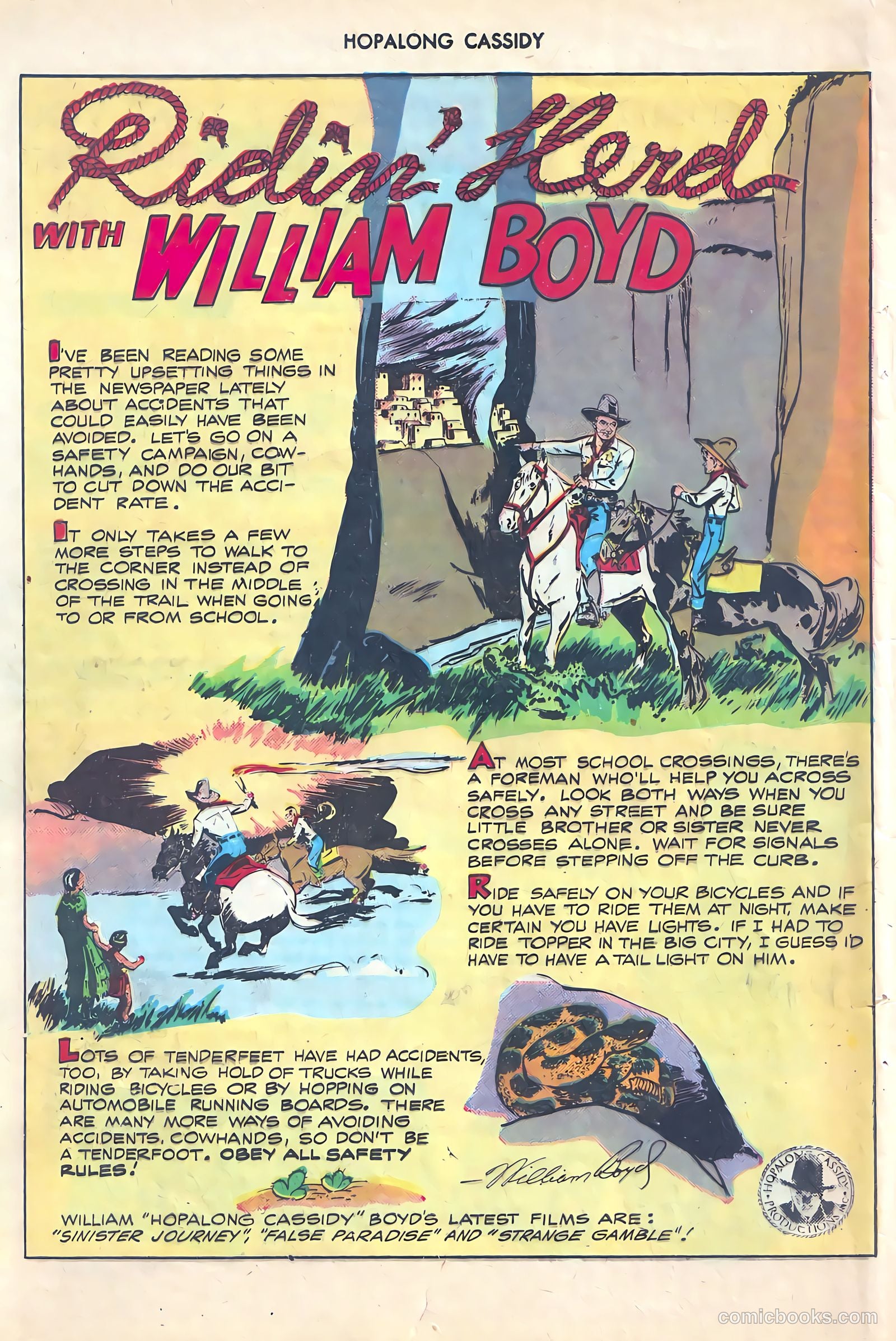 Hopalong Cassidy #21 — page 36 of 52