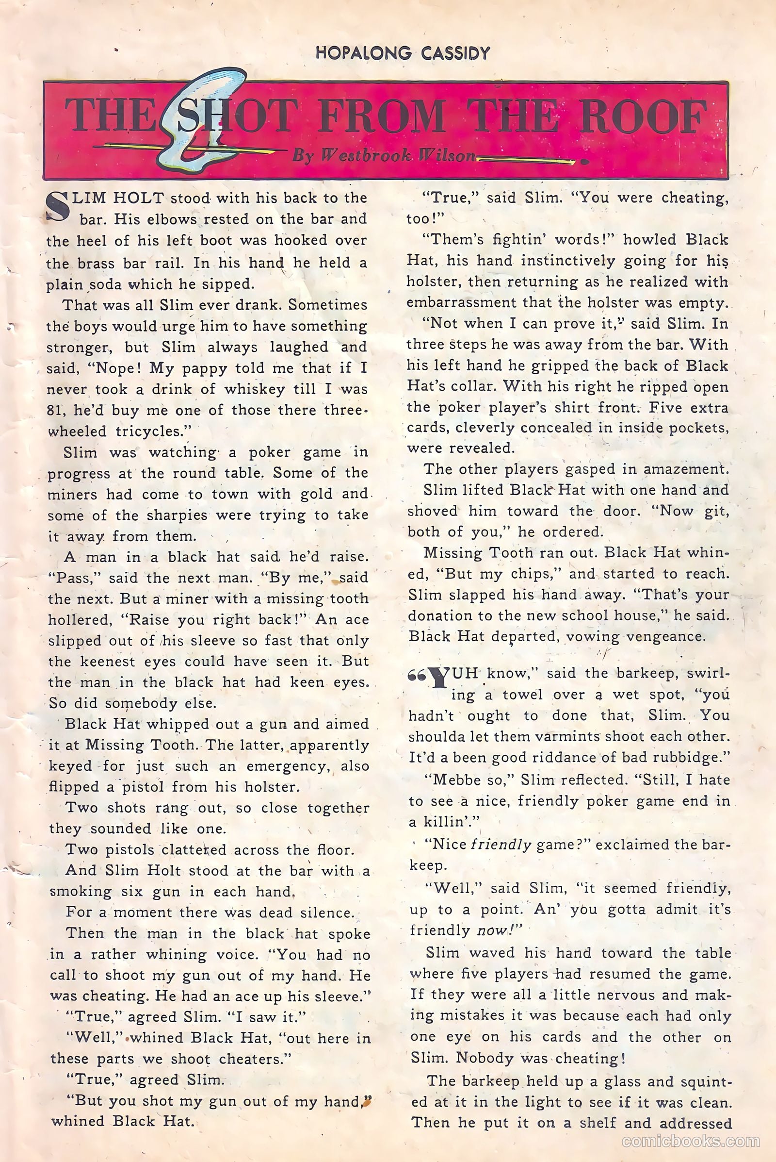 Hopalong Cassidy #21 — page 39 of 52