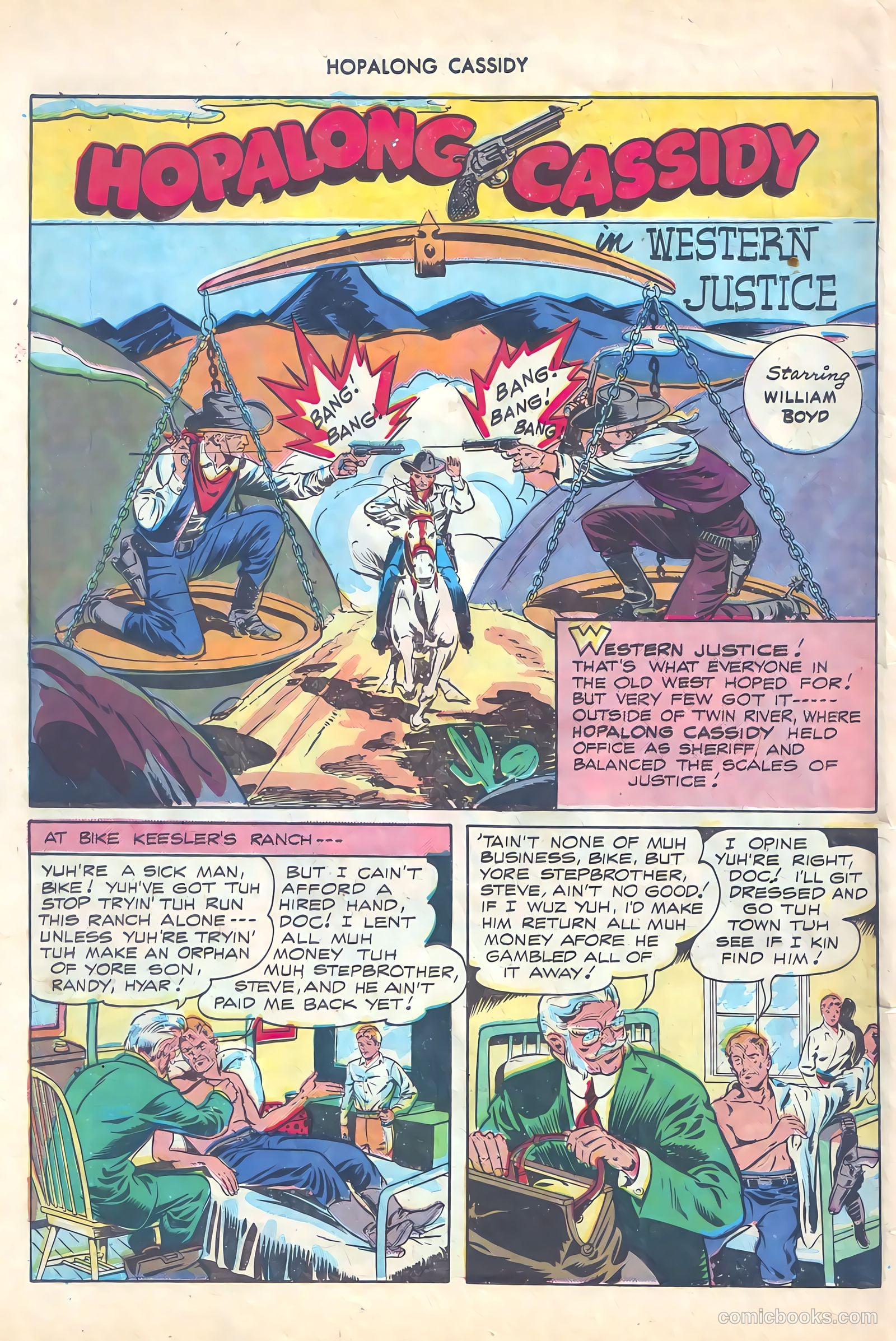 Hopalong Cassidy #21 — page 42 of 52