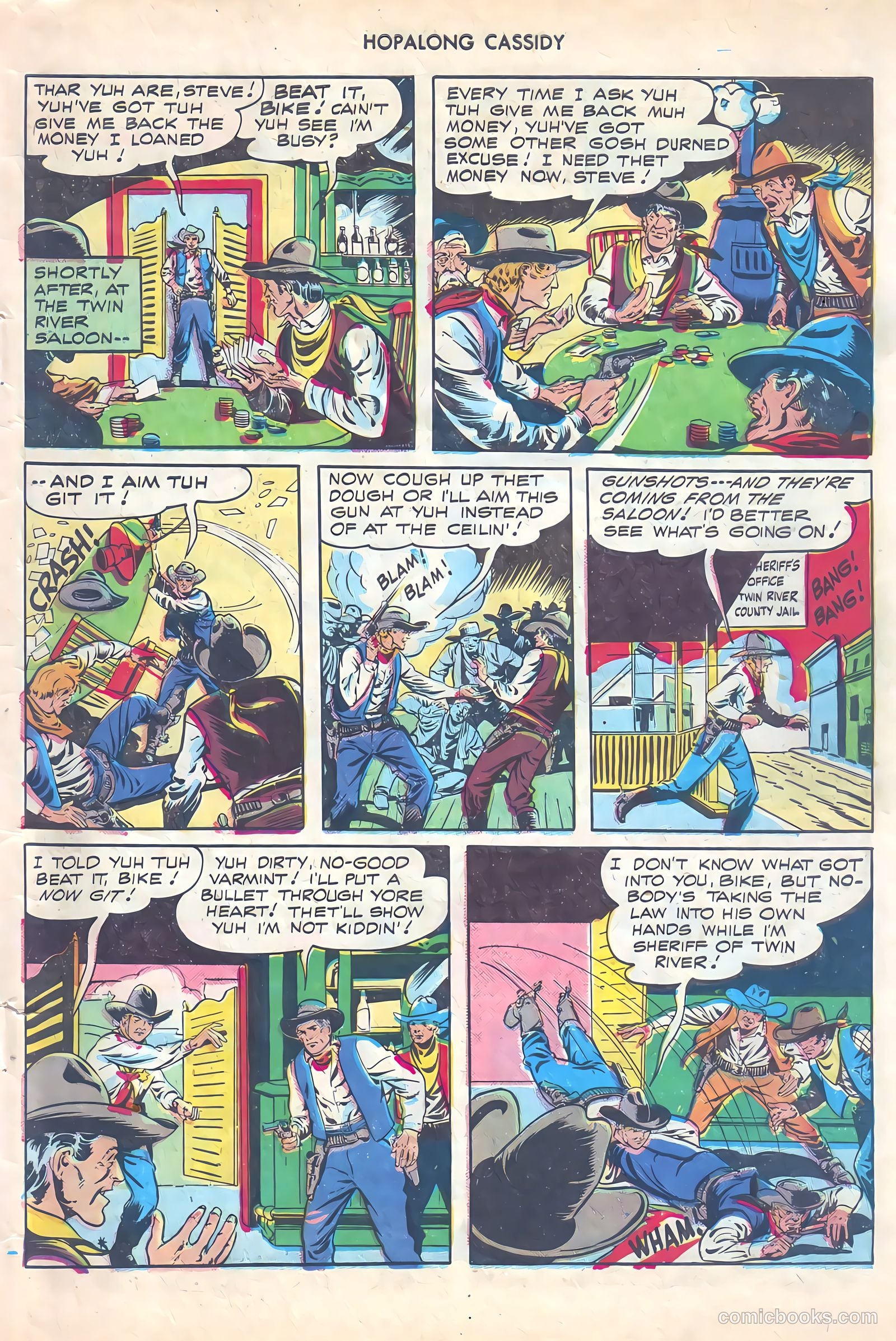Hopalong Cassidy #21 — page 43 of 52