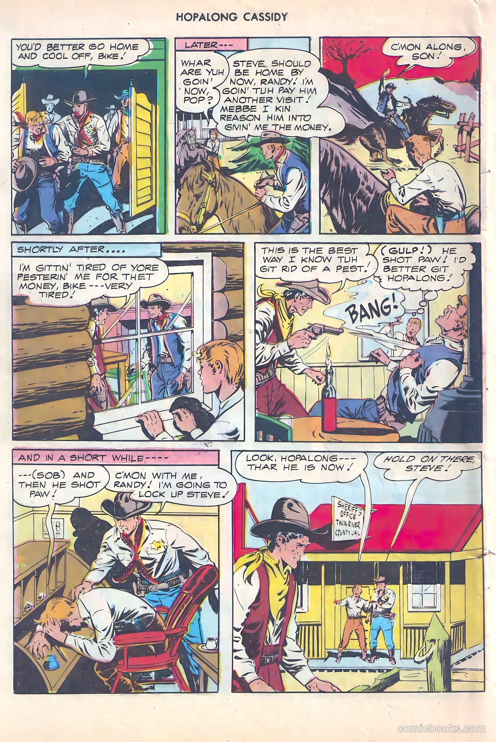 Hopalong Cassidy #21 — page 44 of 52