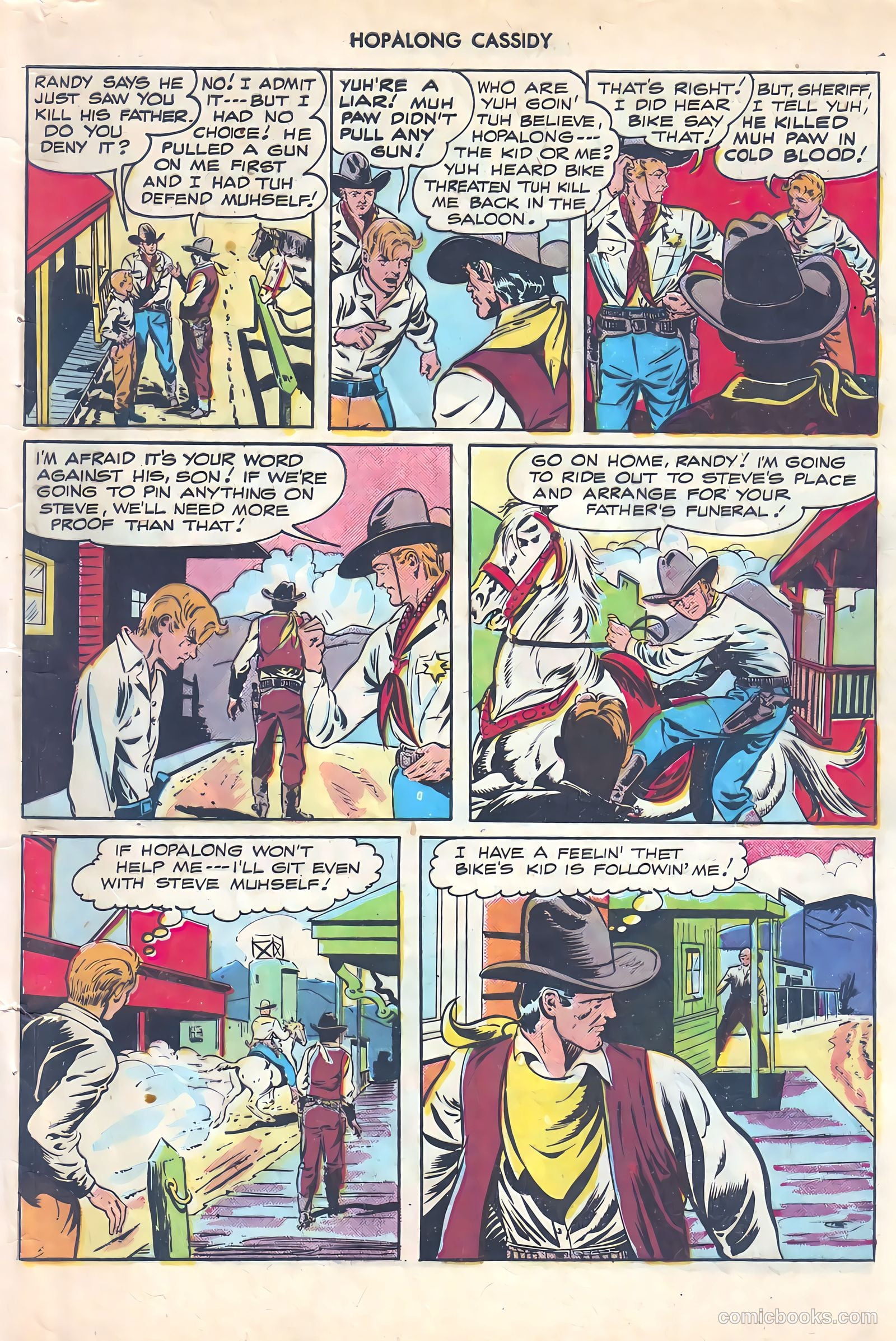 Hopalong Cassidy #21 — page 45 of 52