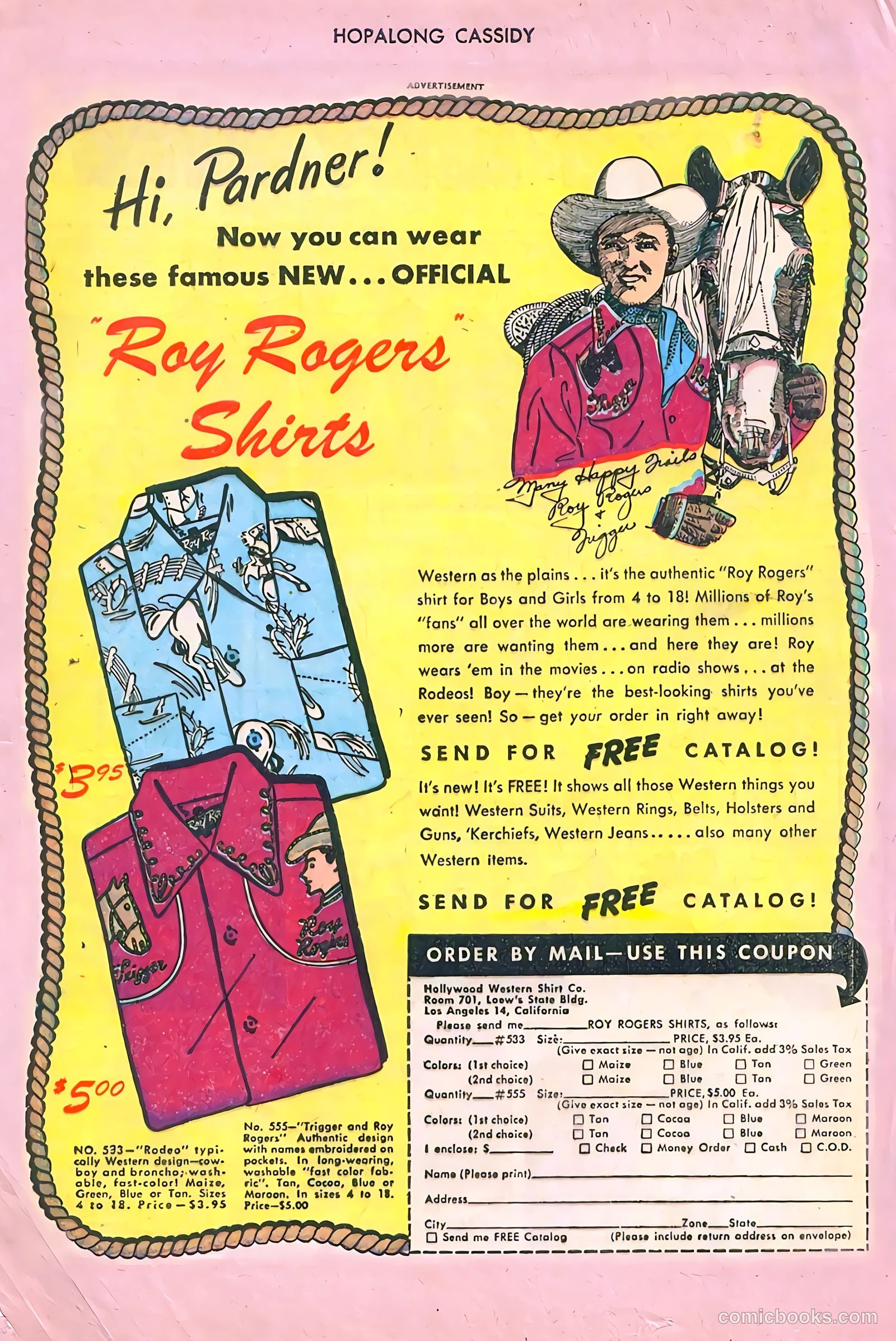 Hopalong Cassidy #21 — page 49 of 52