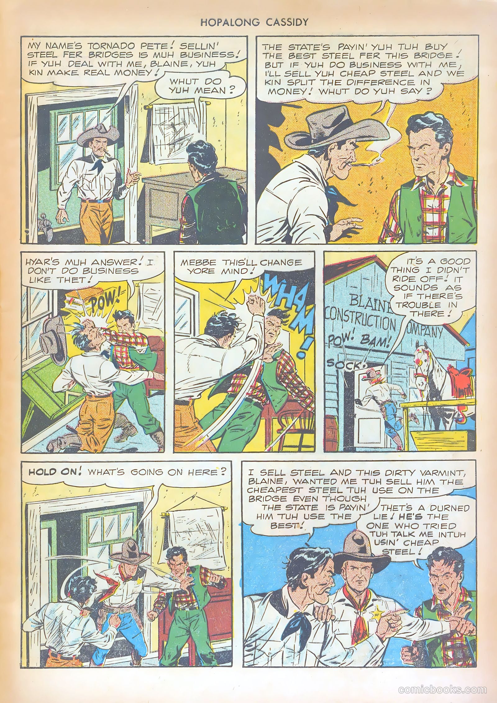 Hopalong Cassidy #22 — page 5 of 52