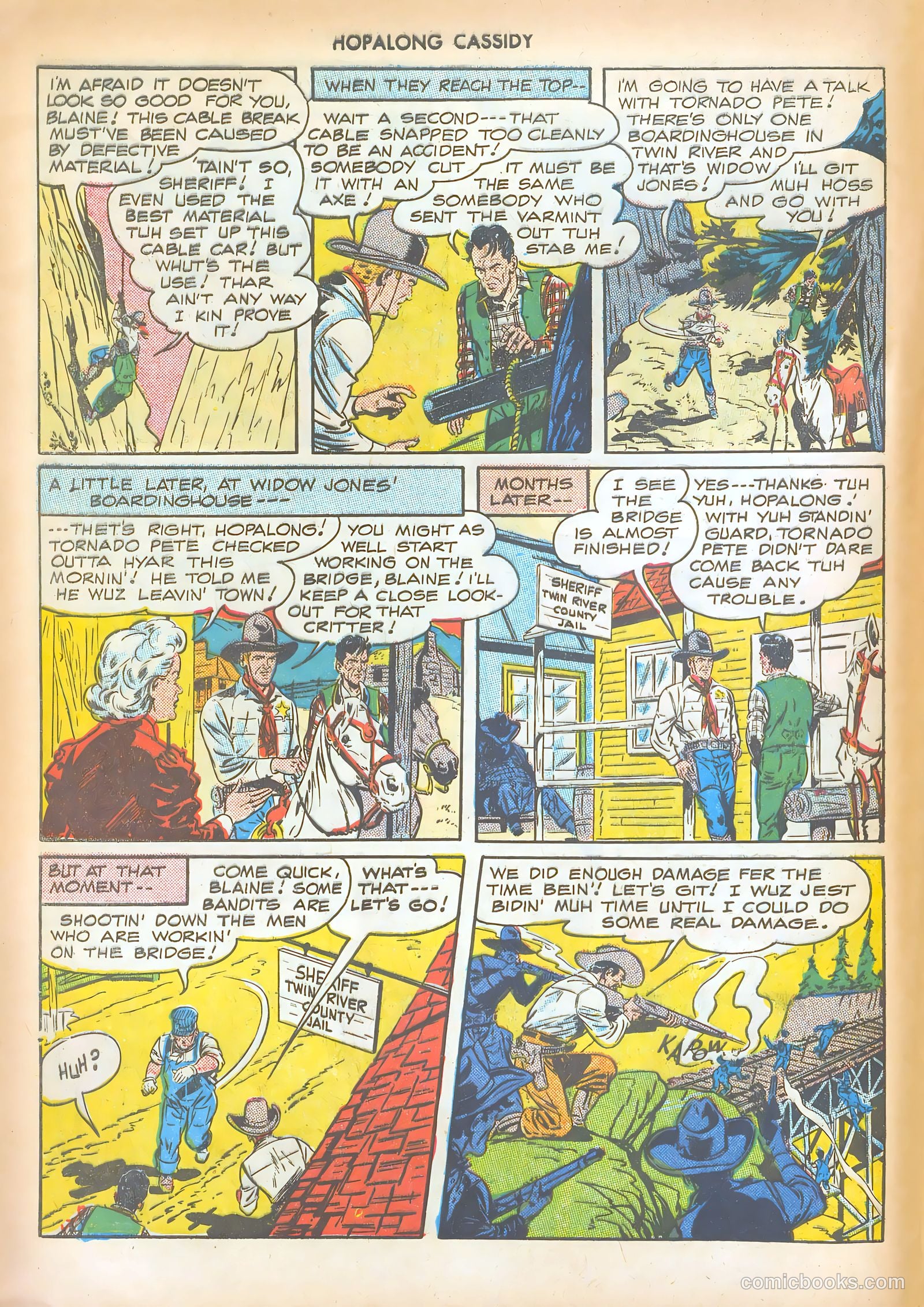 Hopalong Cassidy #22 — page 8 of 52
