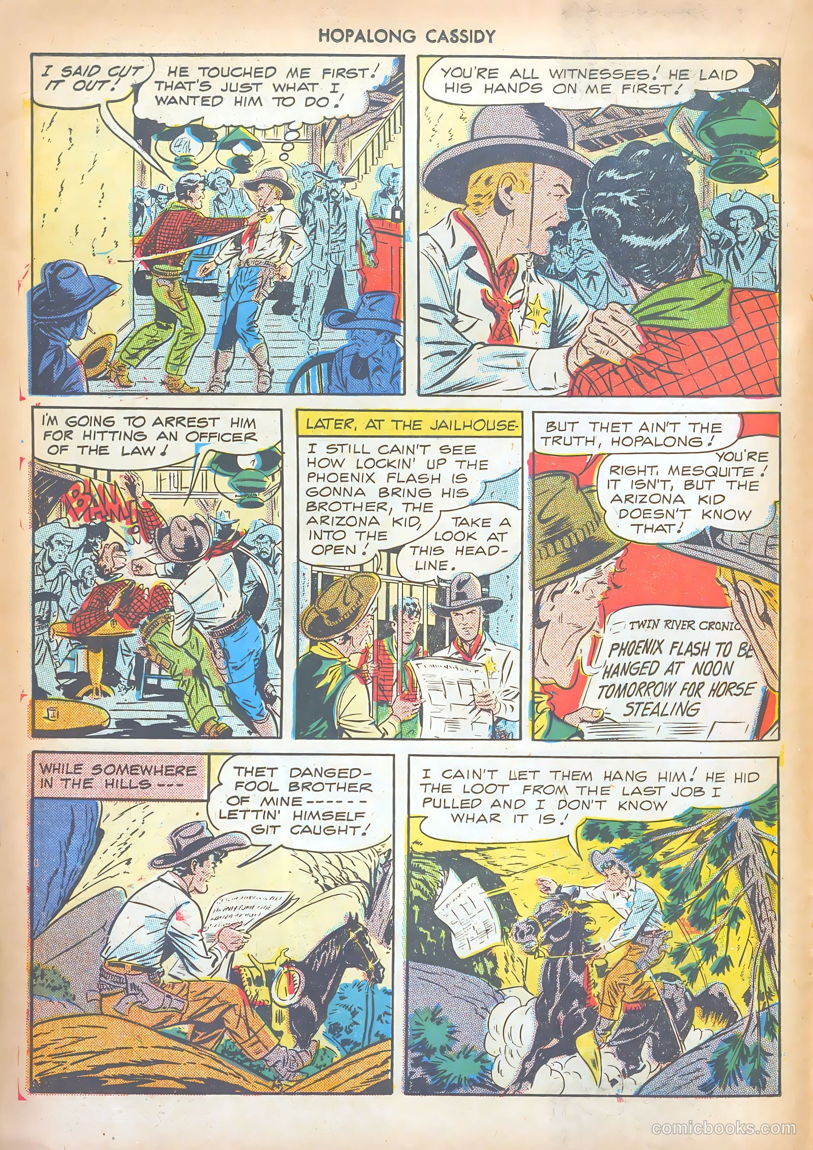 Hopalong Cassidy #22 — page 18 of 52