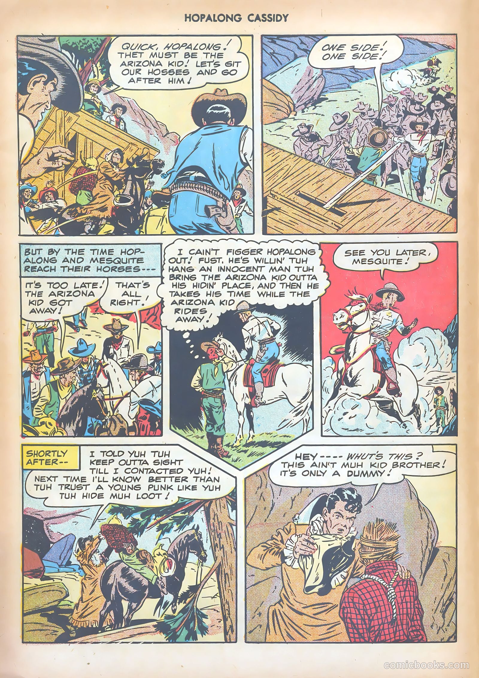 Hopalong Cassidy #22 — page 20 of 52