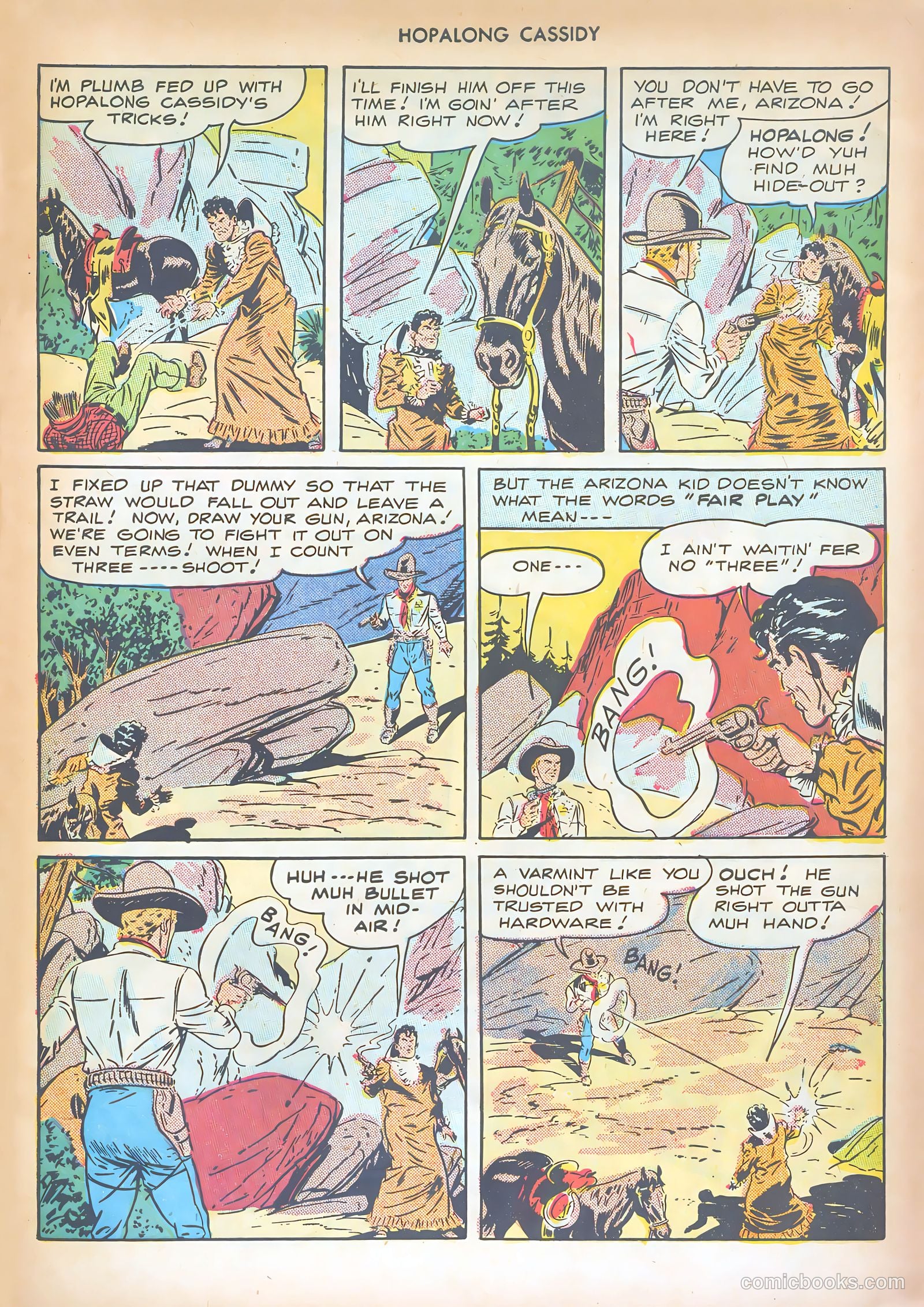 Hopalong Cassidy #22 — page 21 of 52
