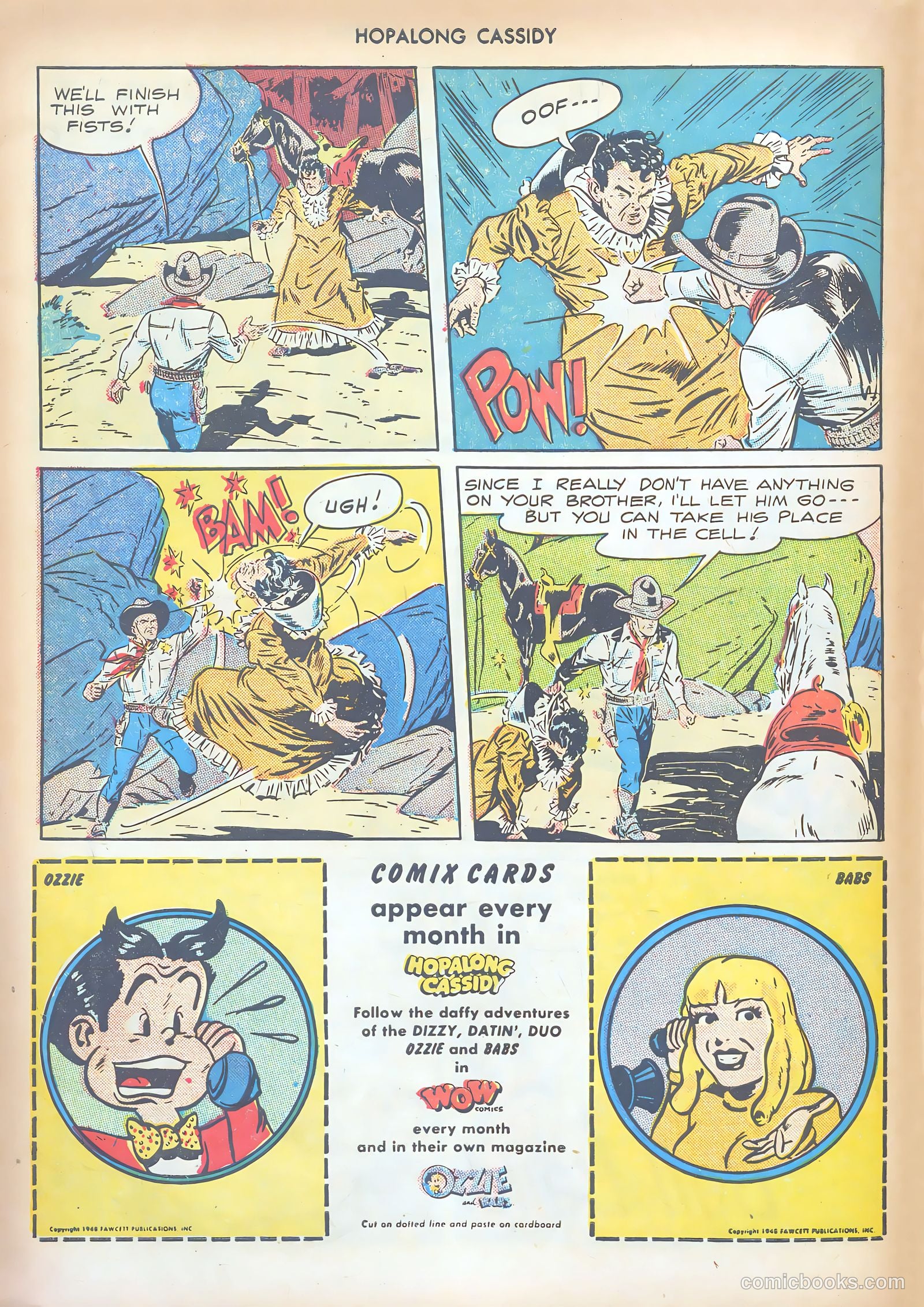Hopalong Cassidy #22 — page 22 of 52