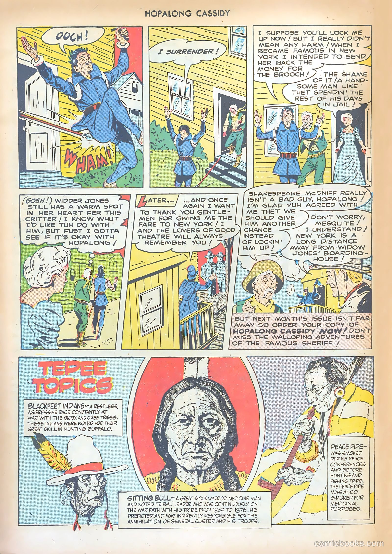 Hopalong Cassidy #22 — page 30 of 52