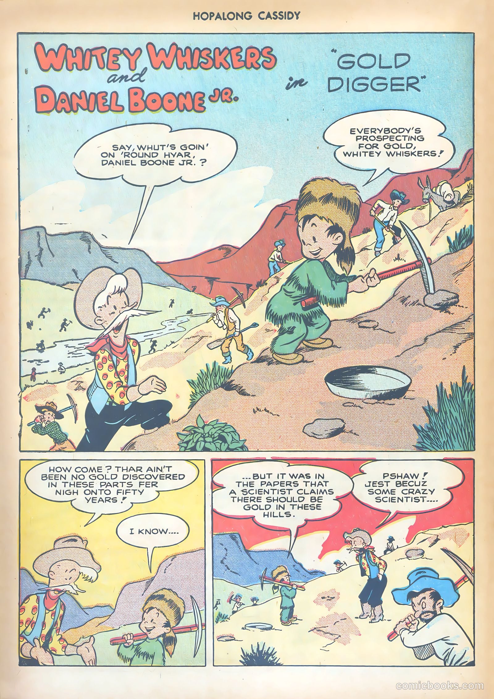 Hopalong Cassidy #22 — page 32 of 52