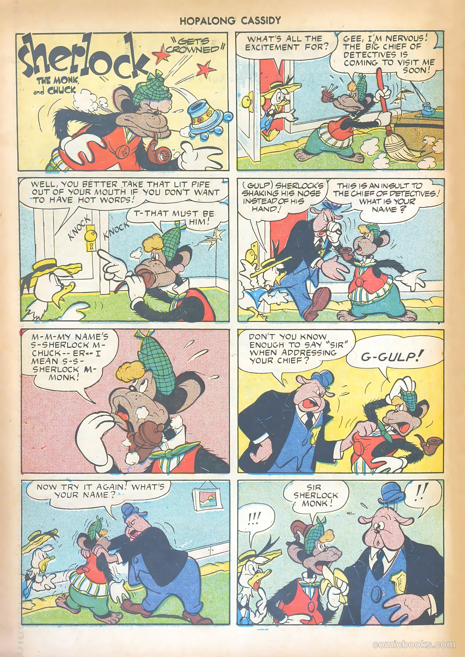 Hopalong Cassidy #22 — page 38 of 52