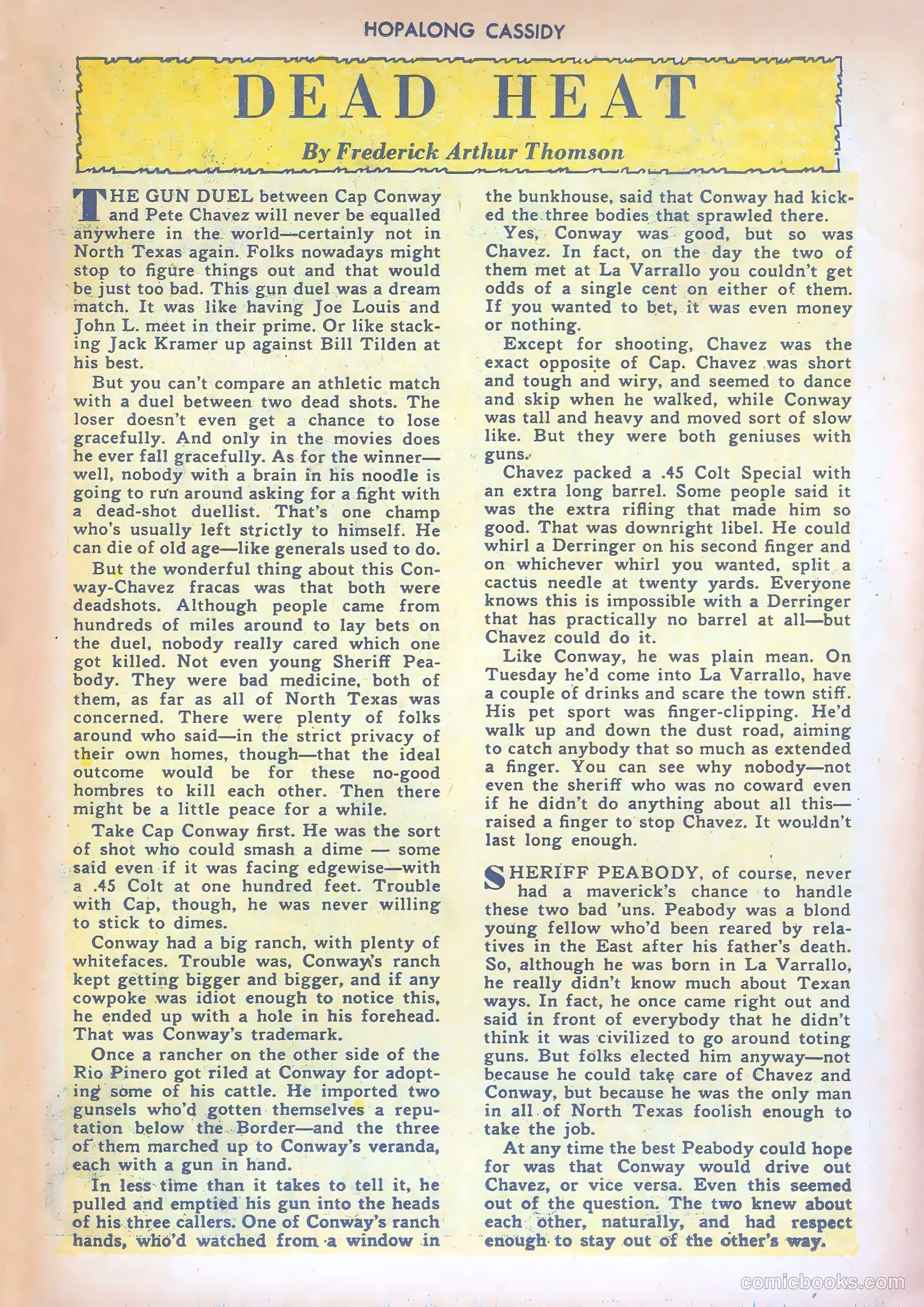 Hopalong Cassidy #22 — page 39 of 52
